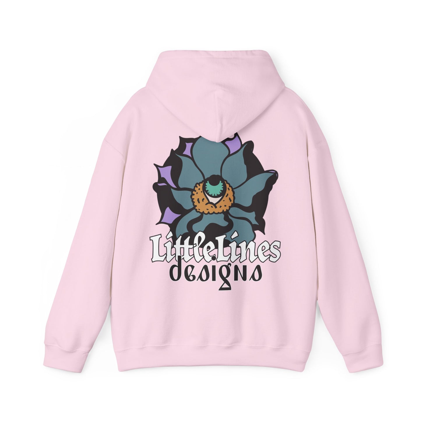 LittleLinesdesigns warmth | Colorful Floral Graphic Hoodie