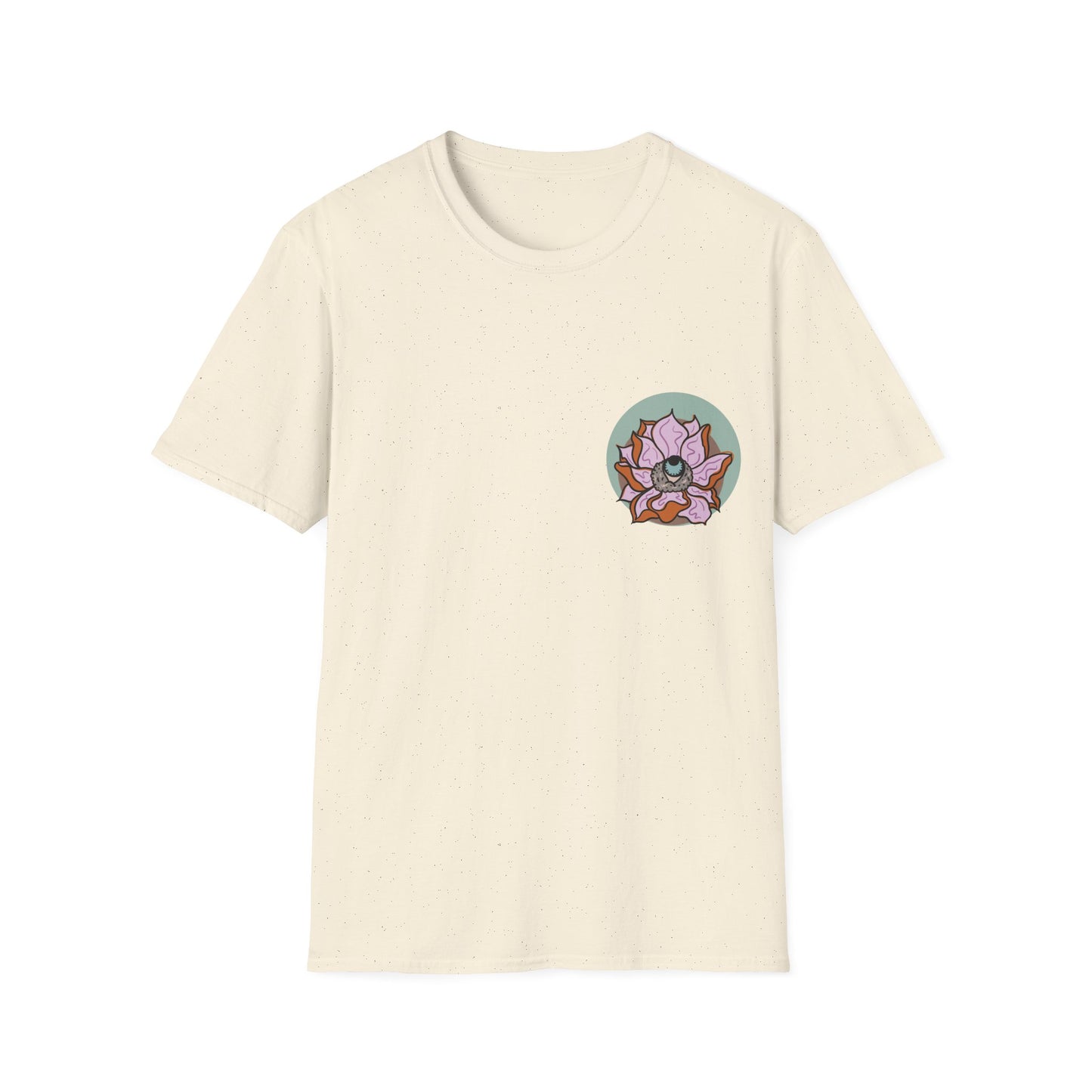 | LittleLinesdesigns | Lotus Flower Graphic softstyle tee