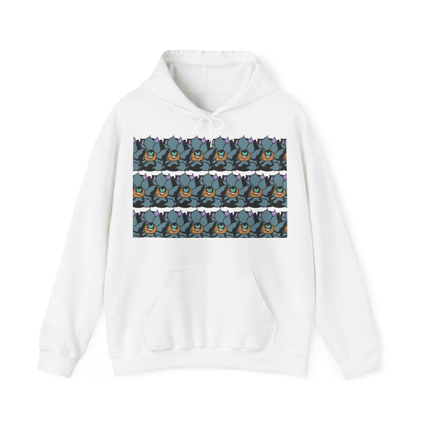 LLd warmth | Colorful Floral Graphic Hoodie
