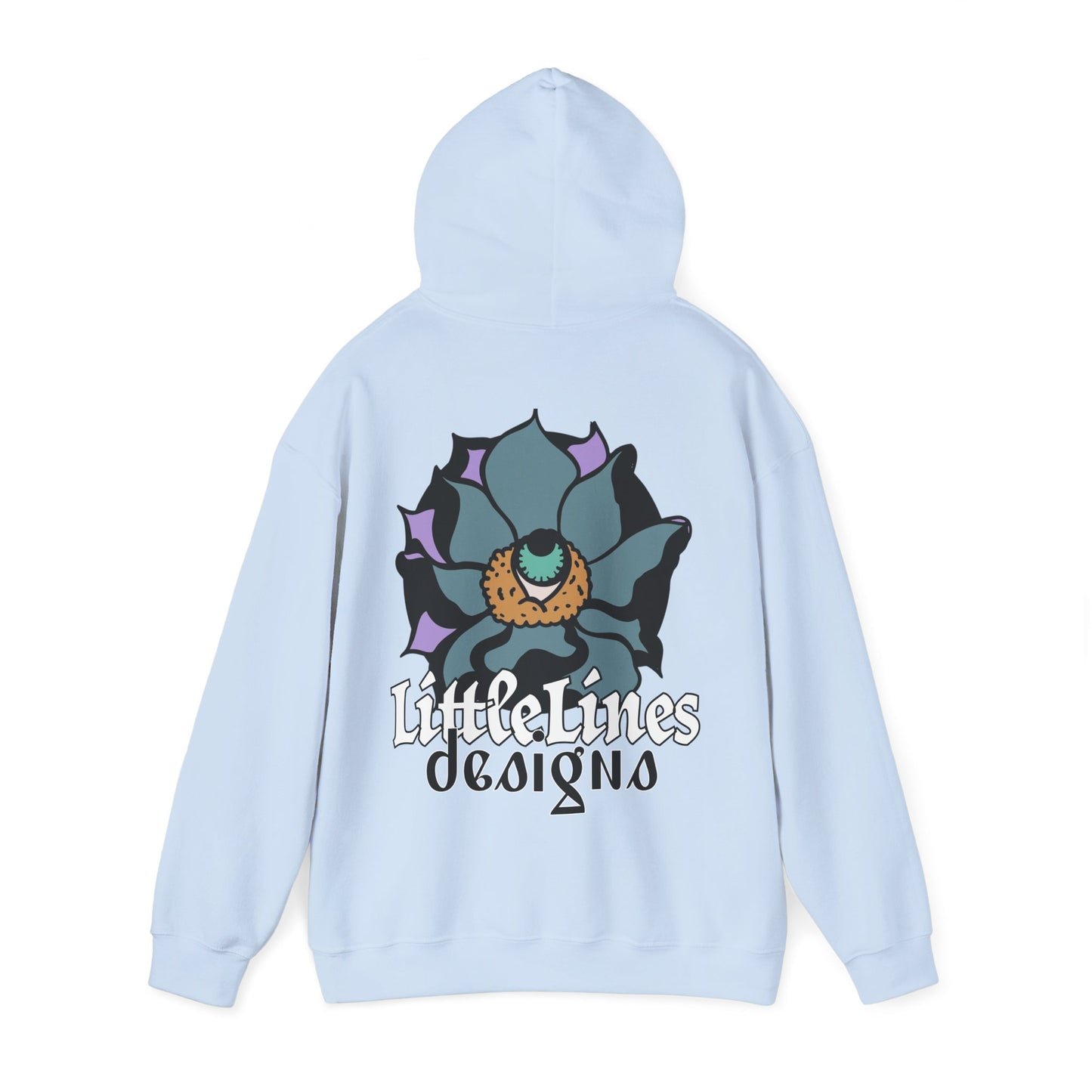 LittleLinesdesigns warmth | Colorful Floral Graphic Hoodie
