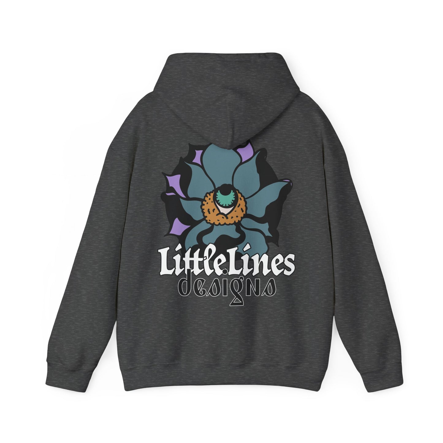 LittleLinesdesigns warmth | Colorful Floral Graphic Hoodie