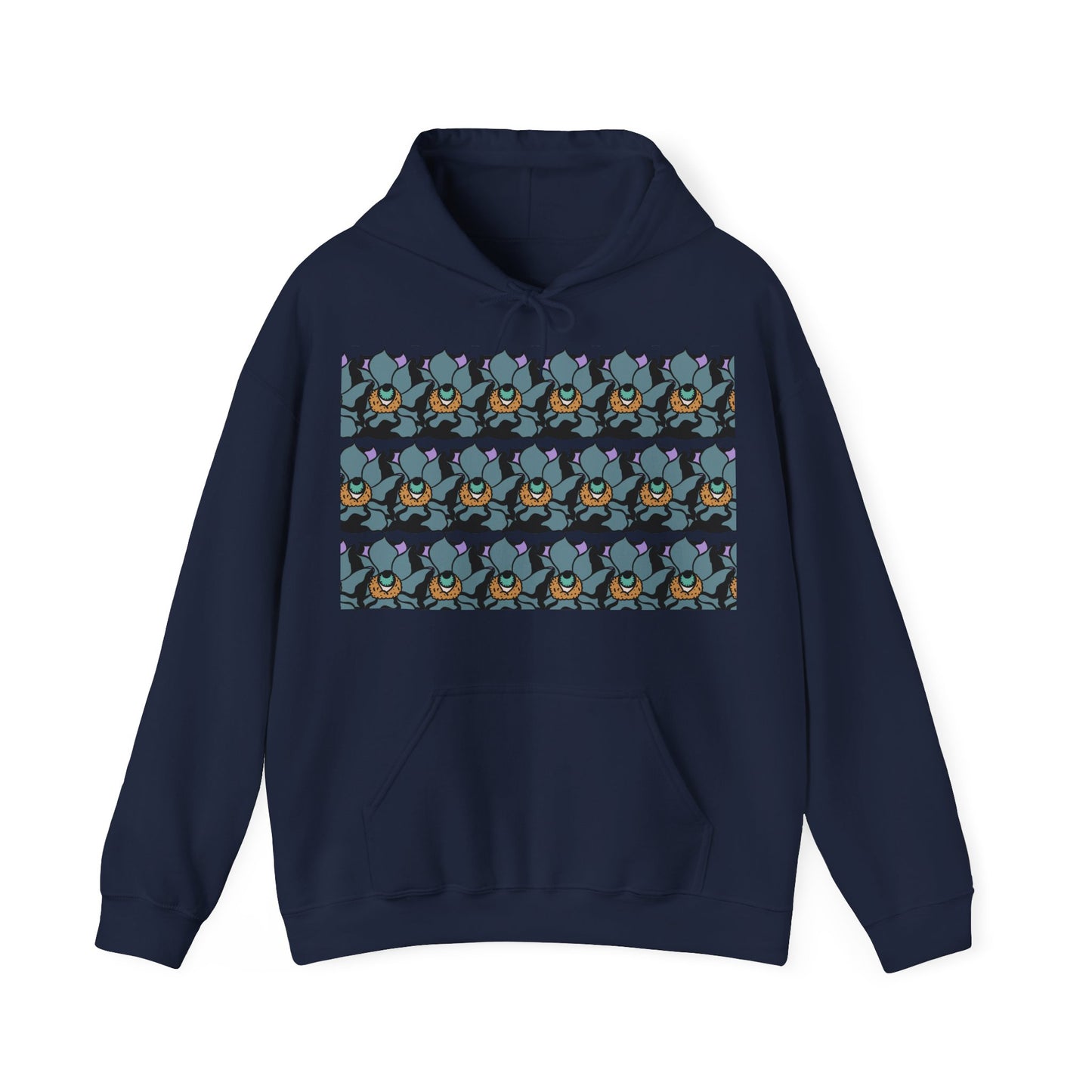 LittleLinesdesigns warmth | Colorful Floral Graphic Hoodie