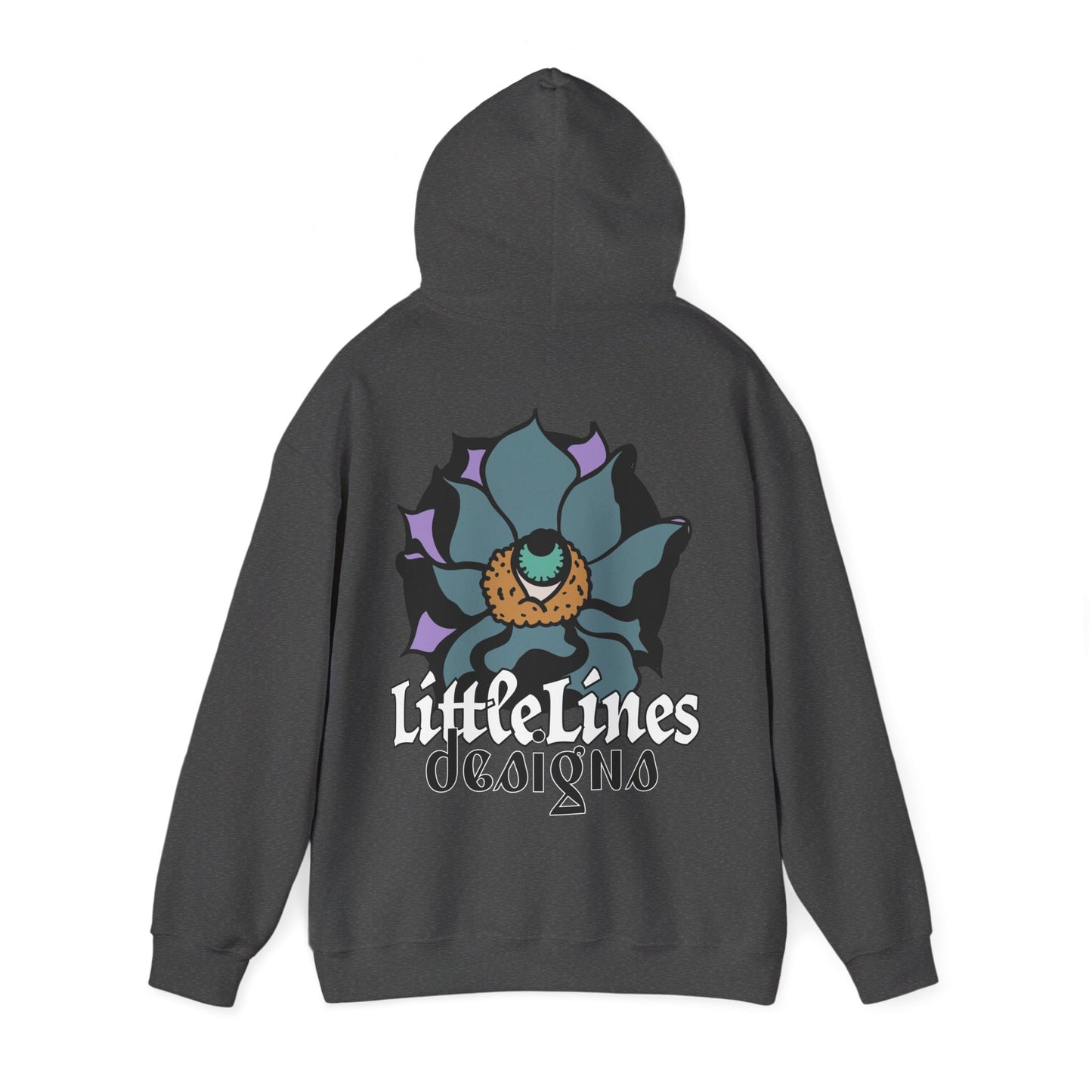 LittleLinesdesigns warmth | Colorful Floral Graphic Hoodie