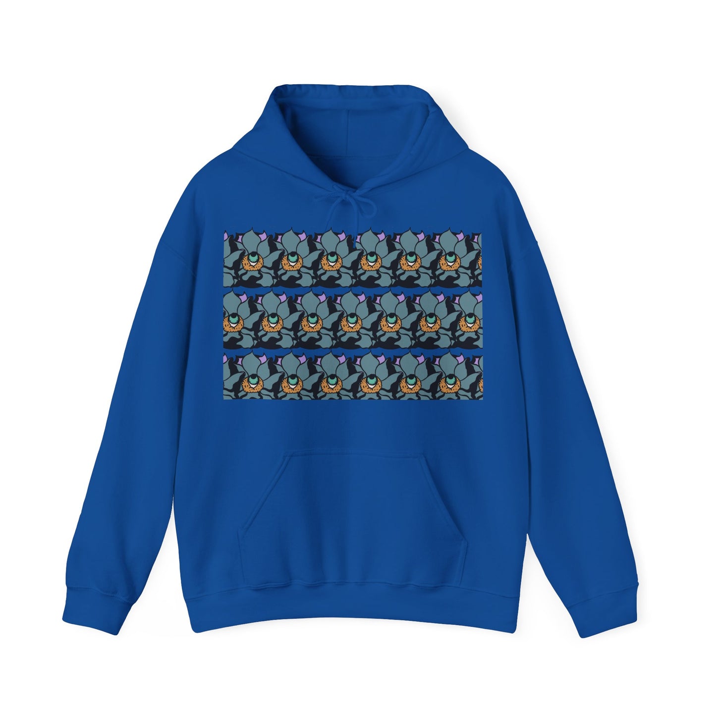 LLd warmth | Colorful Floral Graphic Hoodie