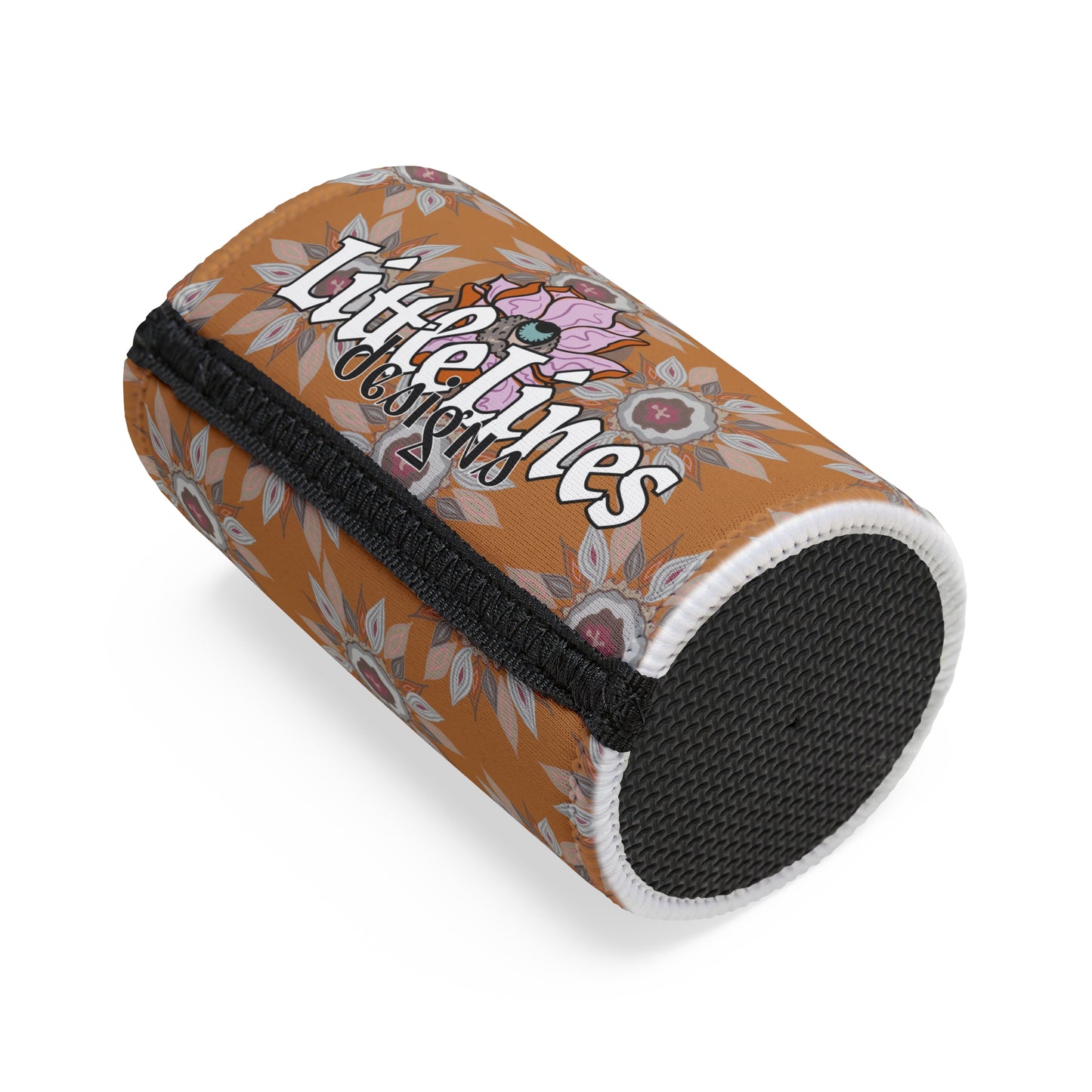 Bulldog Stubby Cooler | Budstubs Floral collection | LittleLinesdesigns