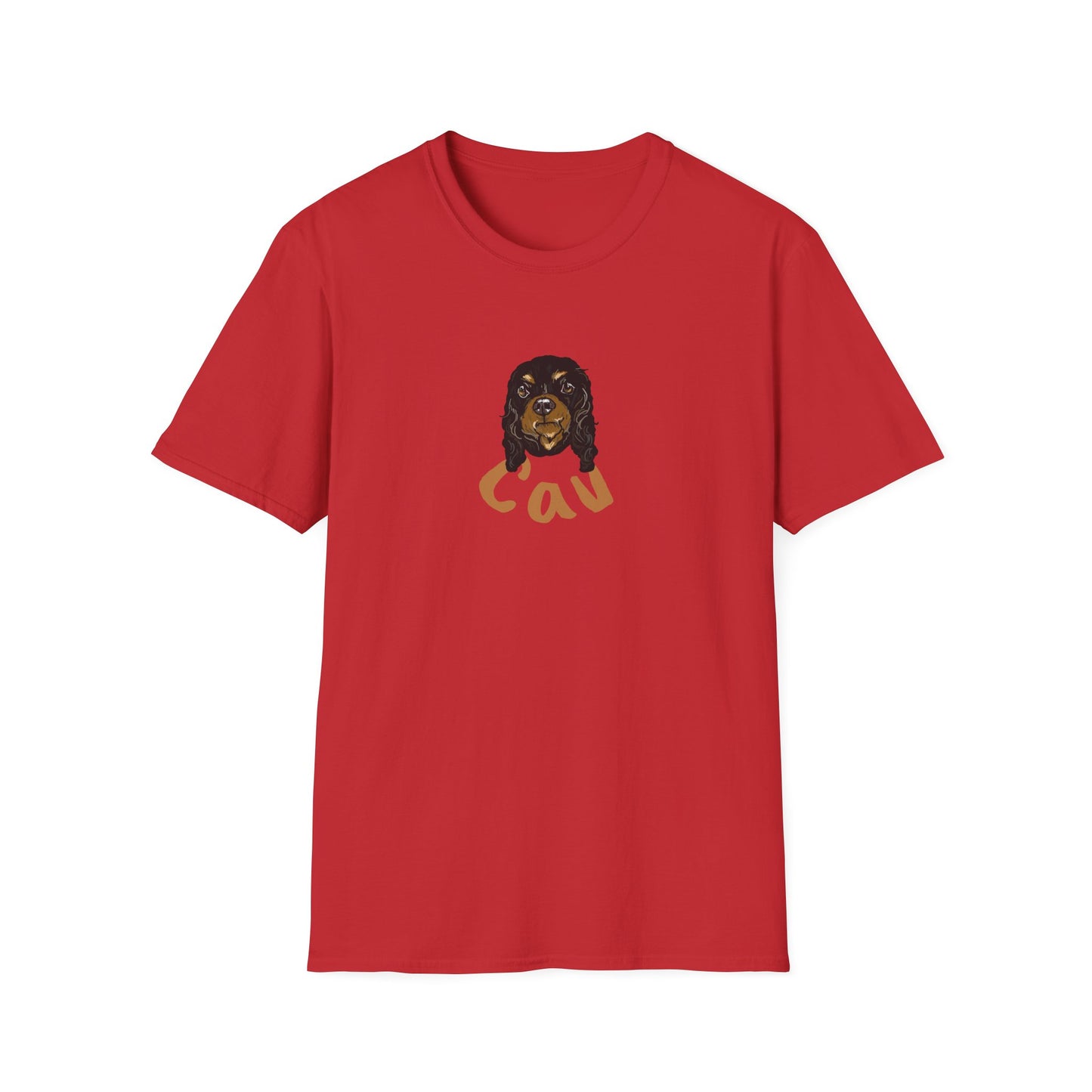 Cavalier font Pet T-Shirt | Dog art | LittleLinesdesigns