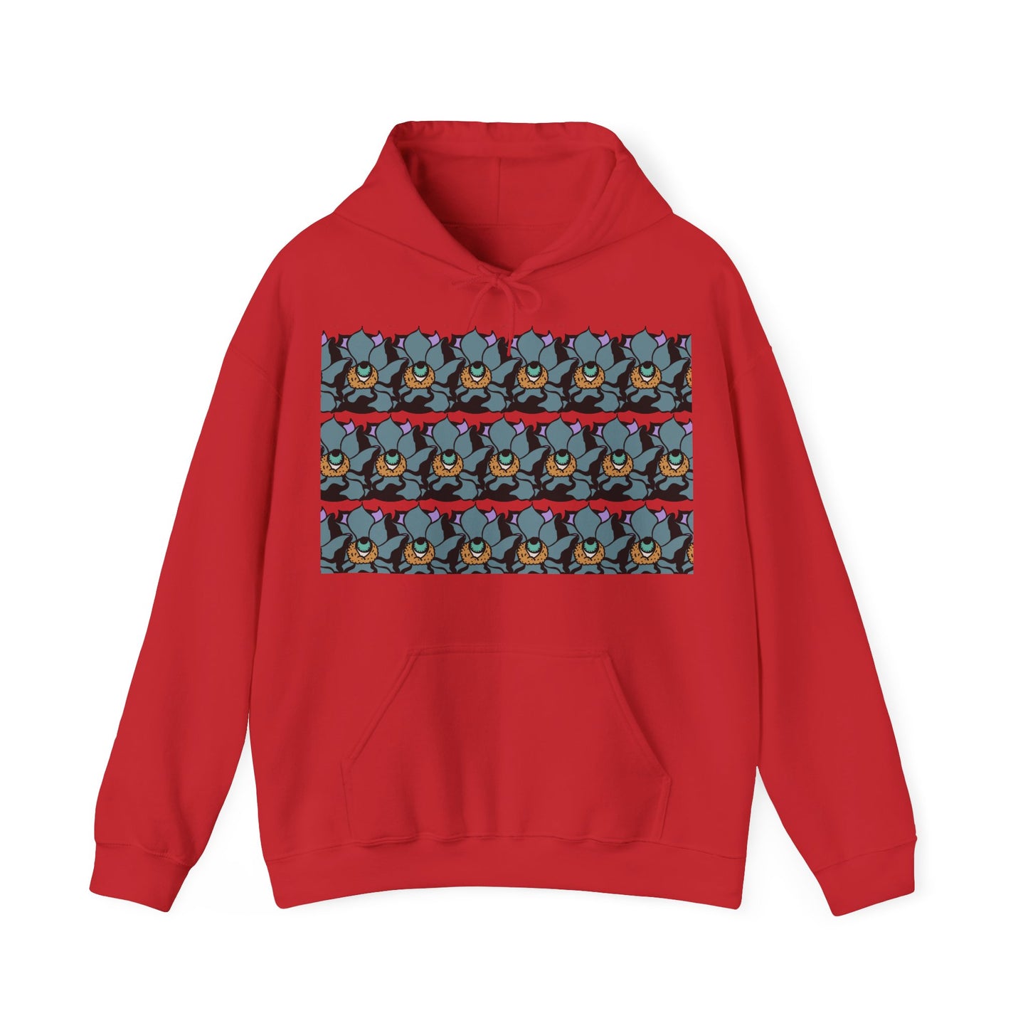 LLd warmth | Colorful Floral Graphic Hoodie