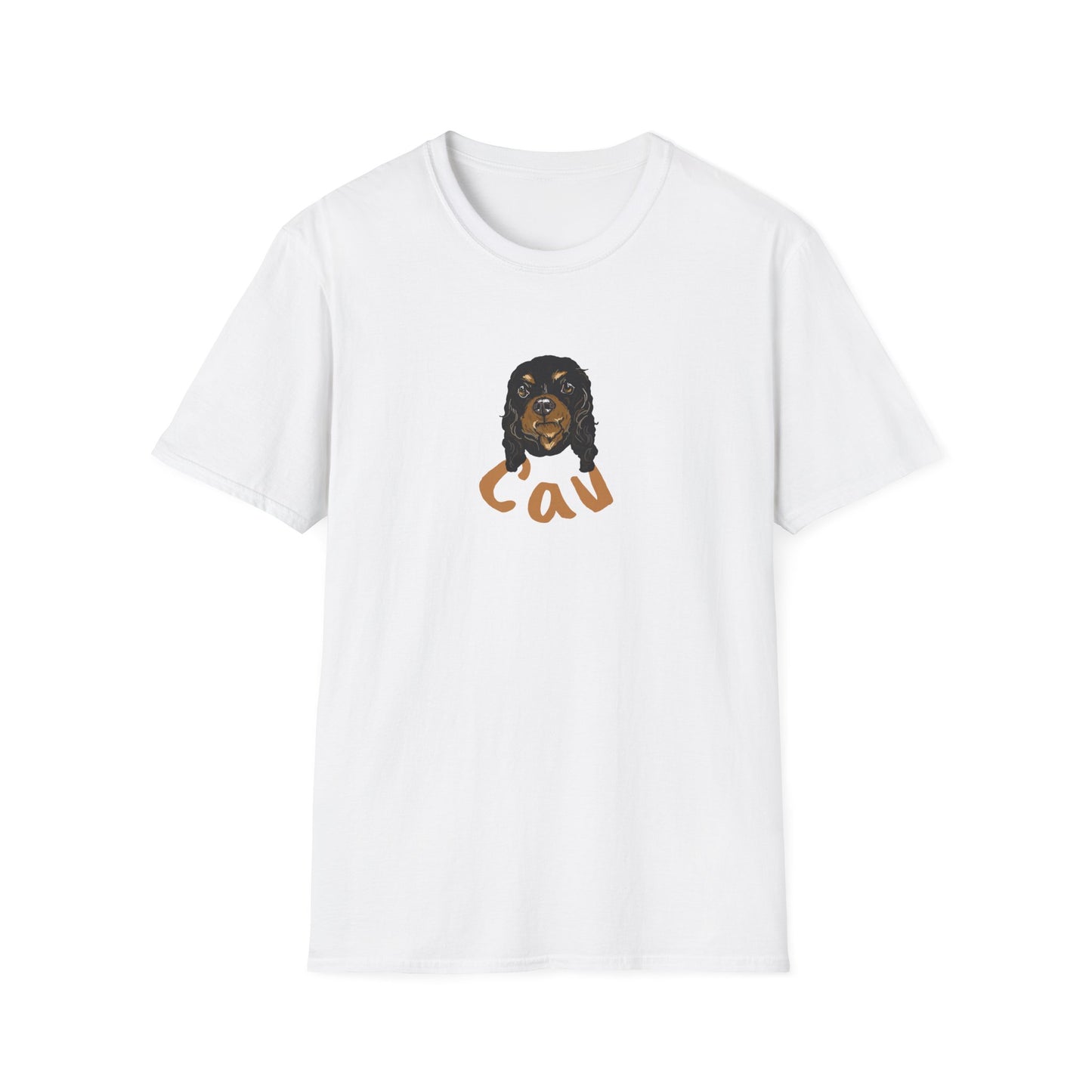 Cavalier font Pet T-Shirt | Dog art | LittleLinesdesigns