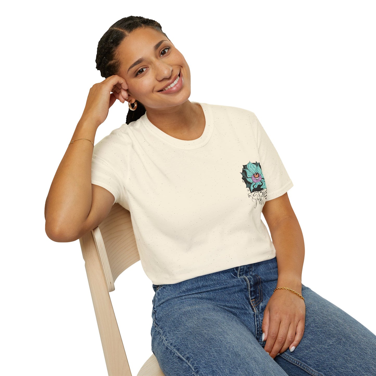 | LLd | Lotus Flower Graphic softstyle tee