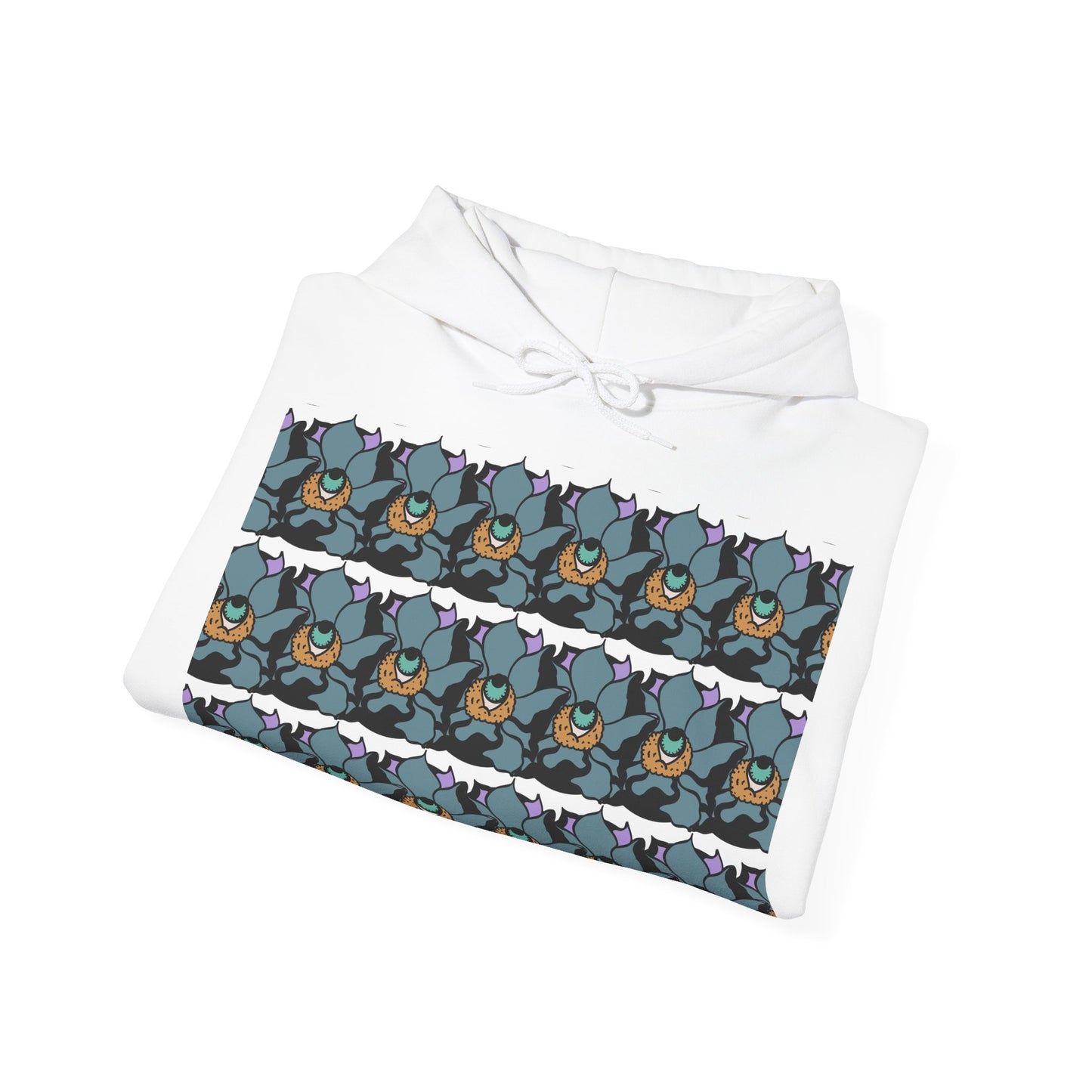 LittleLinesdesigns warmth | Colorful Floral Graphic Hoodie