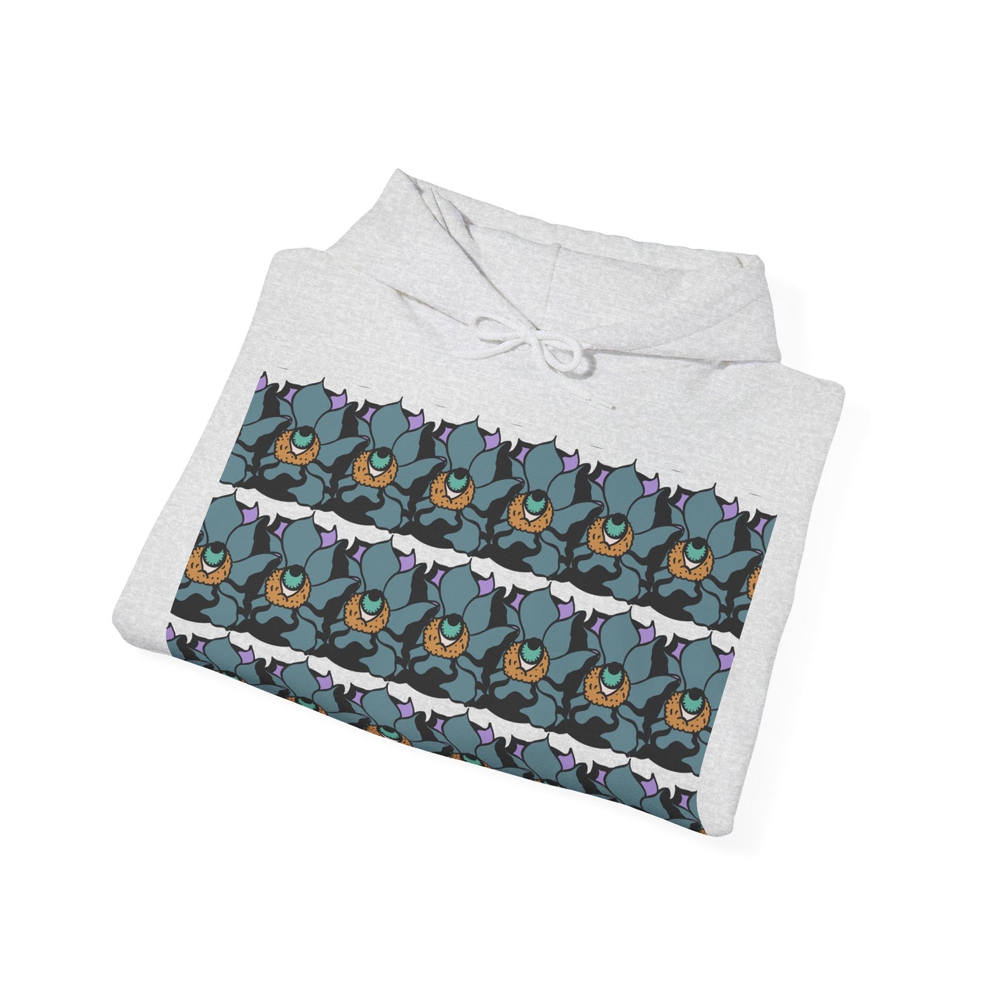 LLd warmth | Colorful Floral Graphic Hoodie