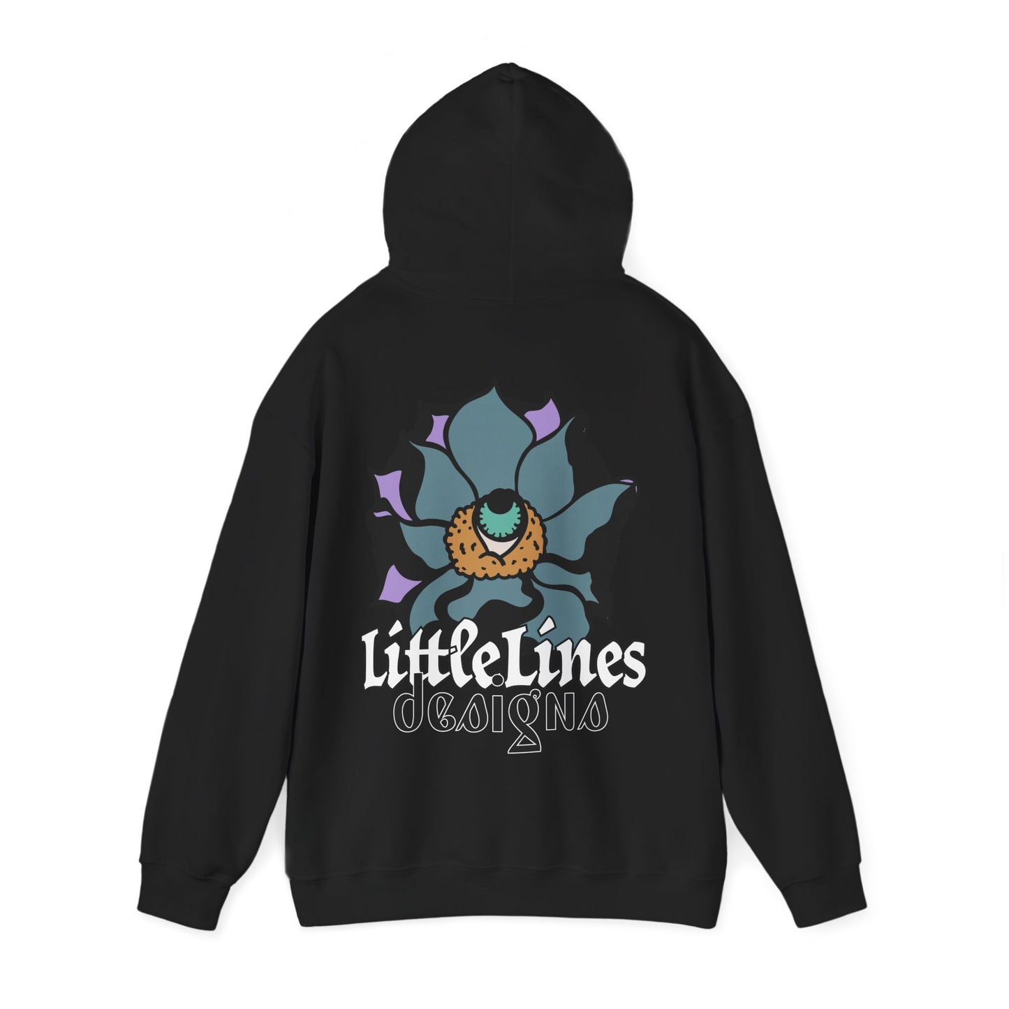 LittleLinesdesigns warmth | Colorful Floral Graphic Hoodie