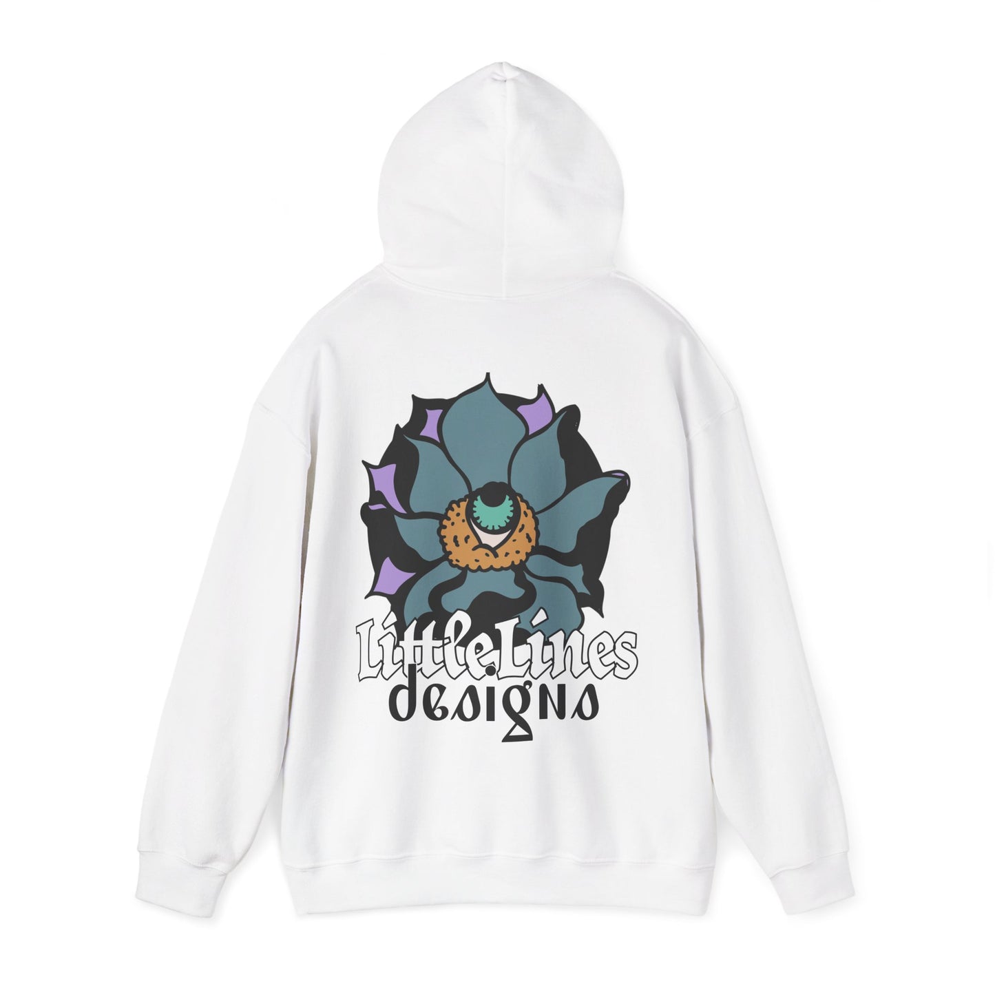 LittleLinesdesigns warmth | Colorful Floral Graphic Hoodie