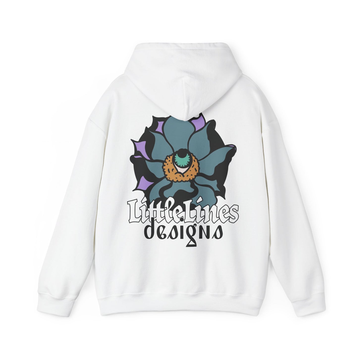 LittleLinesdesigns warmth | Colorful Floral Graphic Hoodie