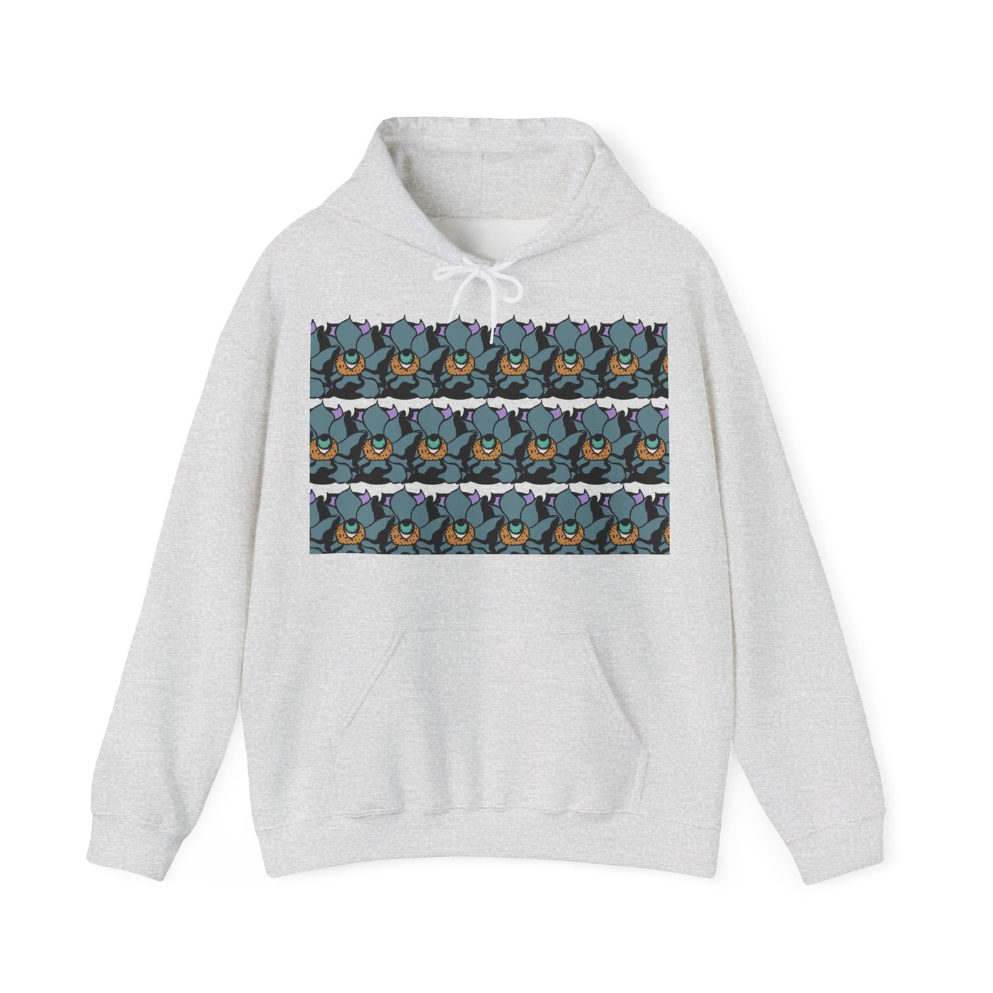 LLd warmth | Colorful Floral Graphic Hoodie