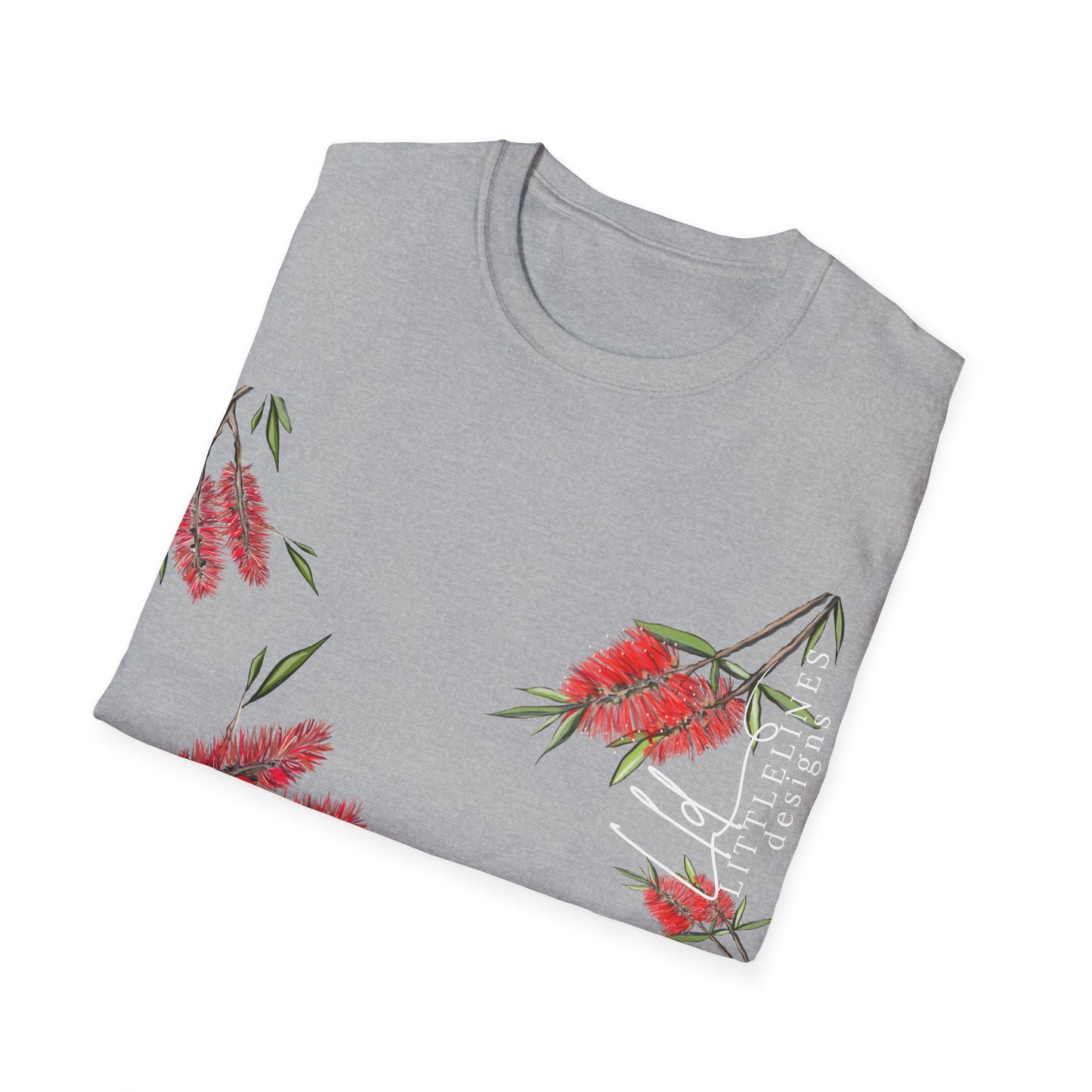 | Australian bottlebrush | "Surrounds" Floral Landscape collection | LittleLinesdesigns