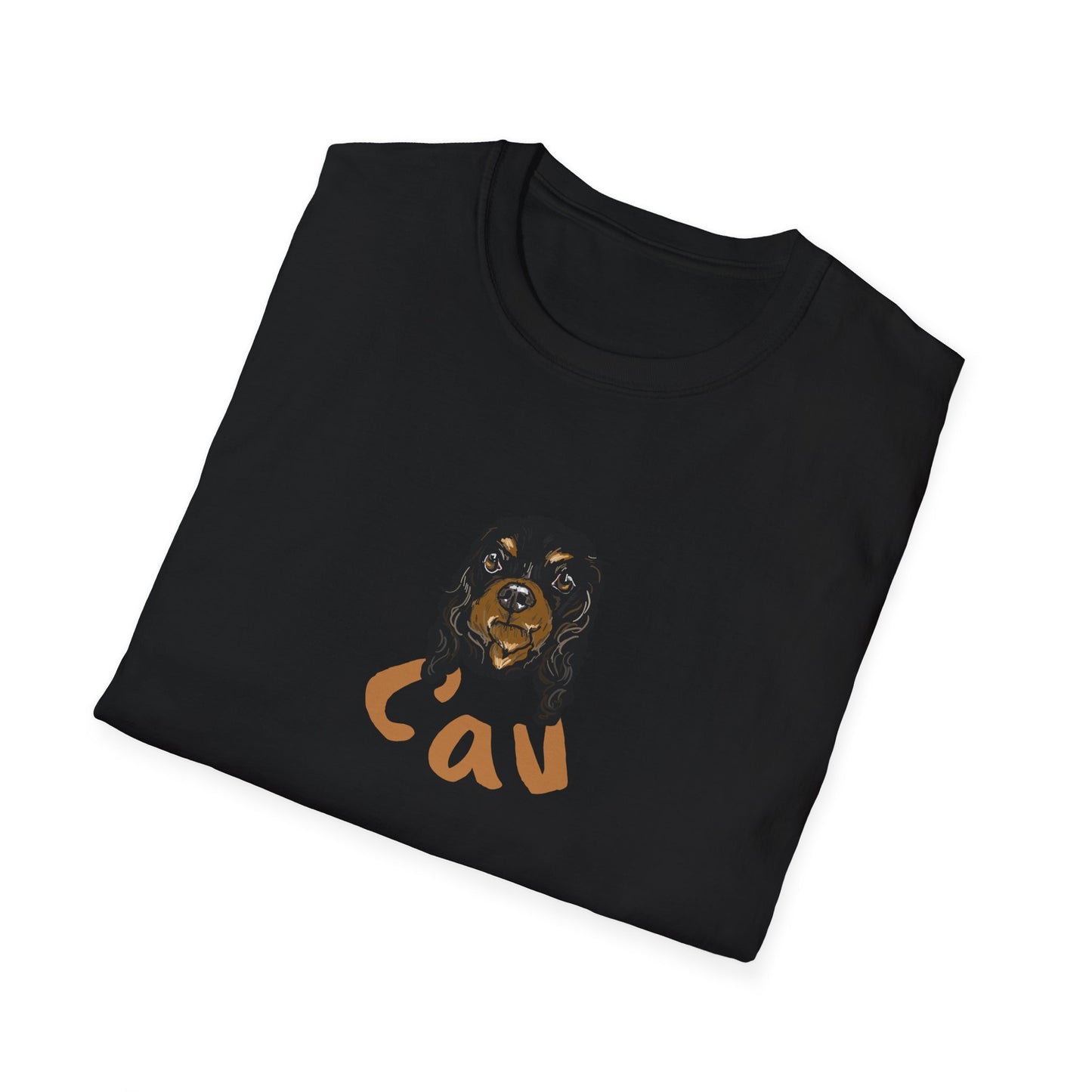 Cavalier font Pet T-Shirt | Dog art | LittleLinesdesigns