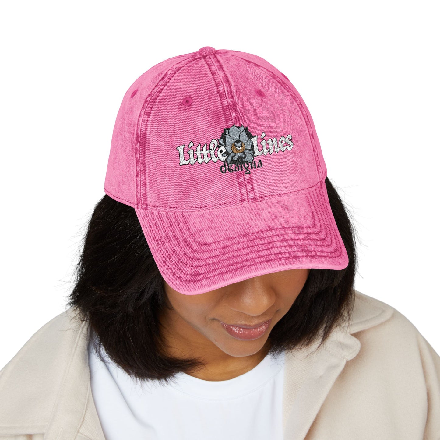 LittleLinesdesigns Embroidery Cap.