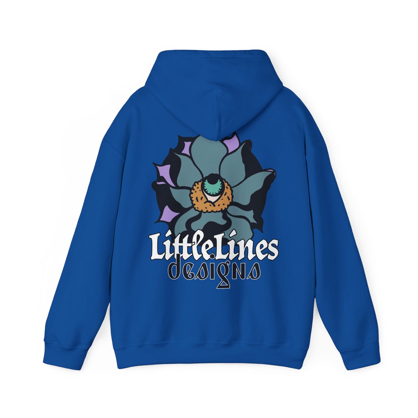 LittleLinesdesigns warmth | Colorful Floral Graphic Hoodie