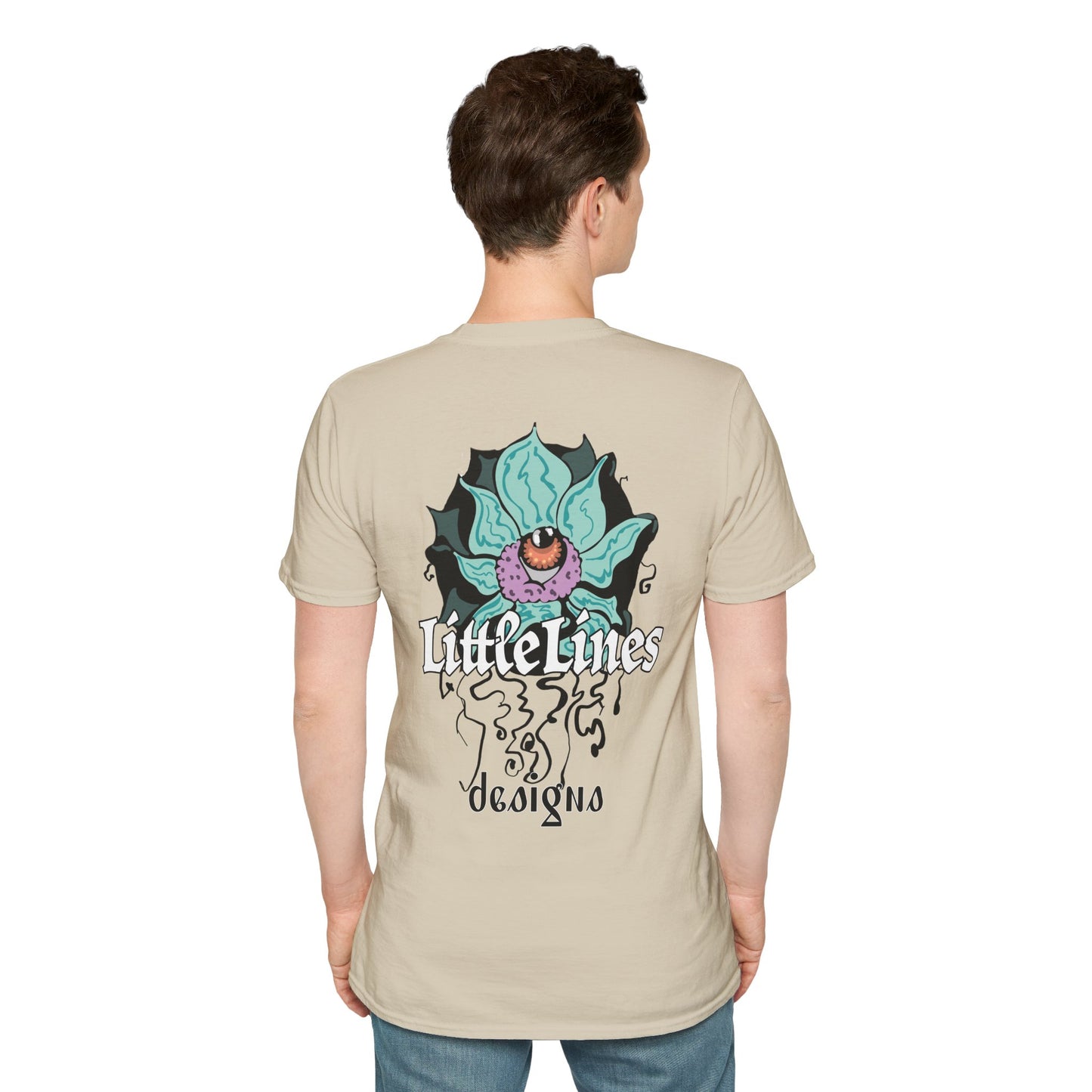 | LLd | Lotus Flower Graphic softstyle tee