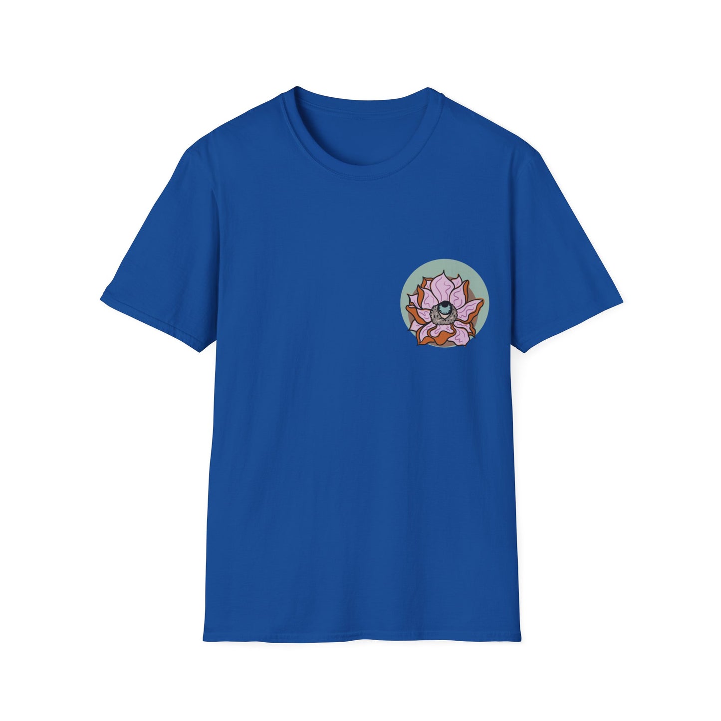 | LittleLinesdesigns | Lotus Flower Graphic softstyle tee