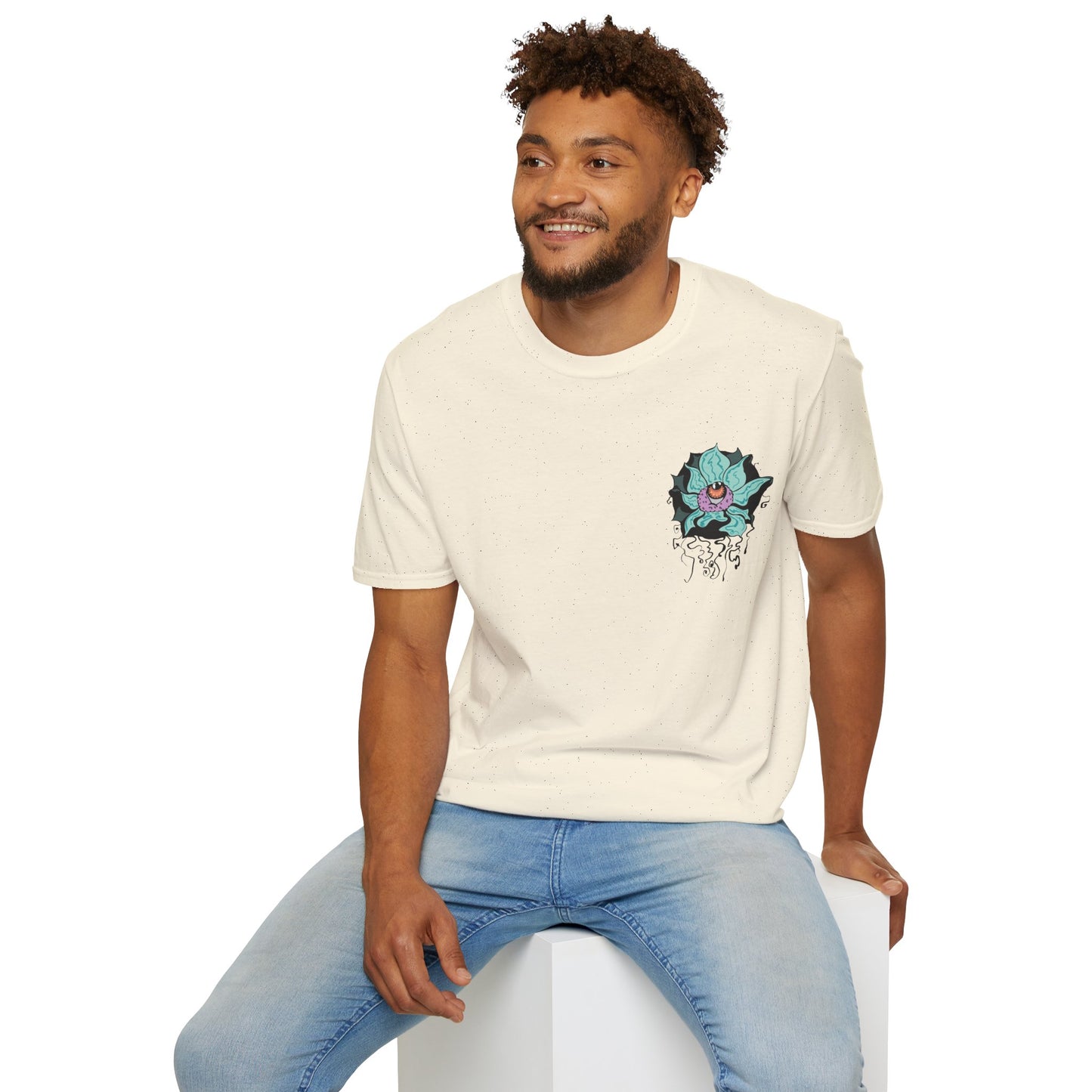 | LLd | Lotus Flower Graphic softstyle tee
