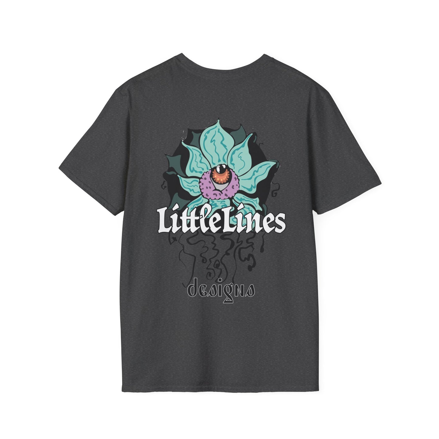 | LLd | Lotus Flower Graphic softstyle tee