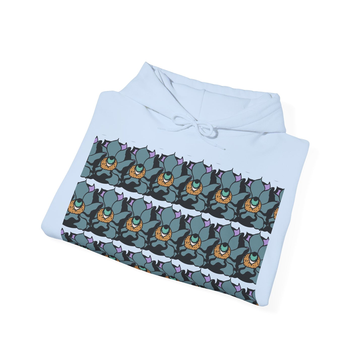 LLd warmth | Colorful Floral Graphic Hoodie