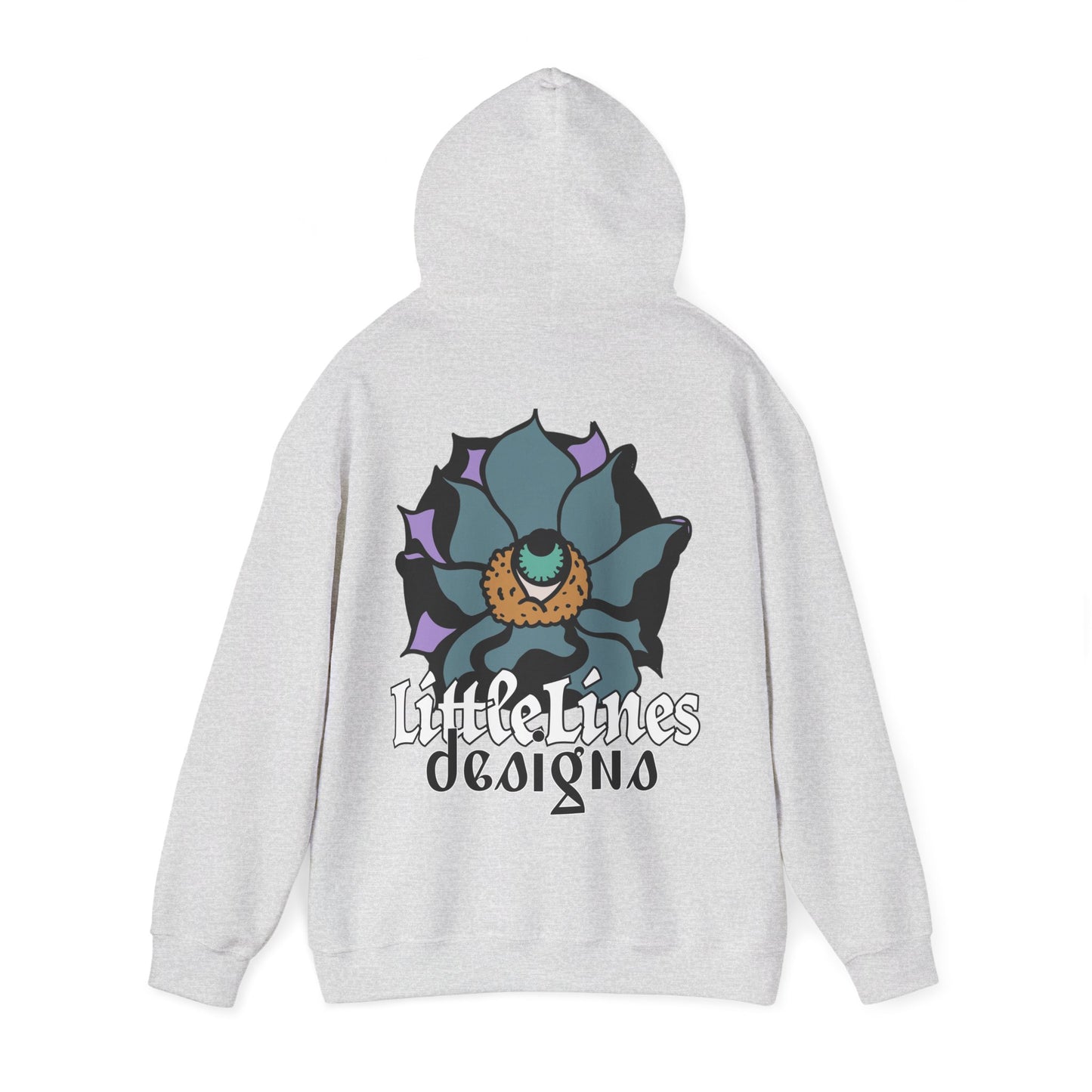 LittleLinesdesigns warmth | Colorful Floral Graphic Hoodie