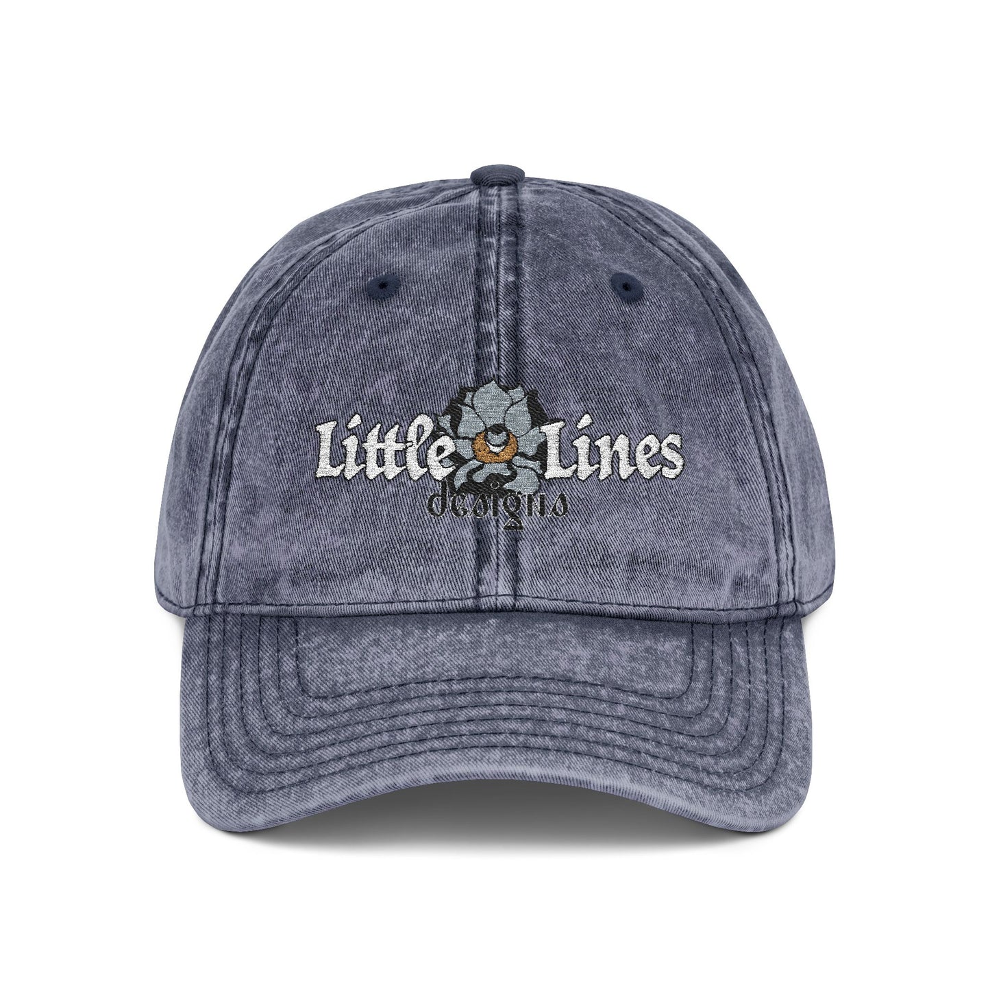 LittleLinesdesigns Embroidery Cap.