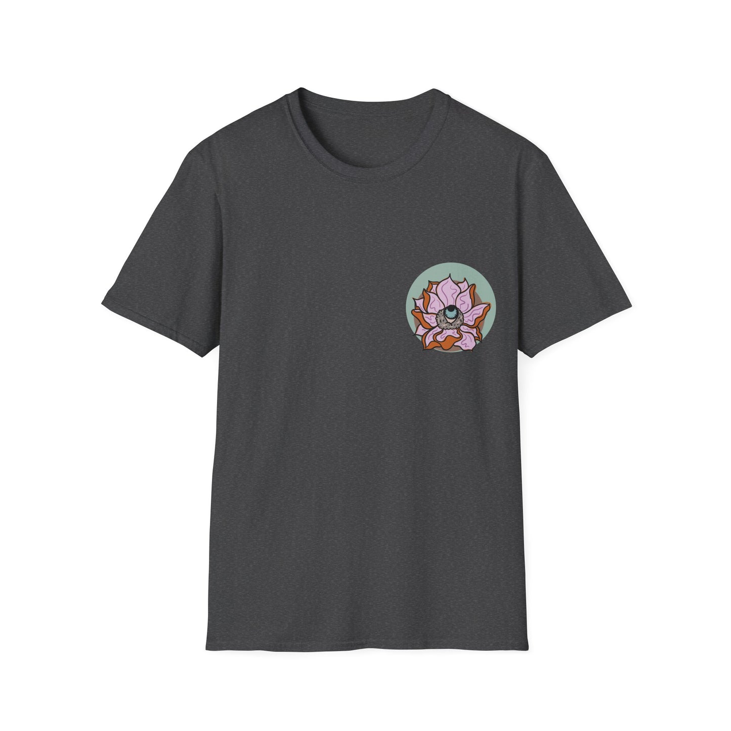 | LittleLinesdesigns | Lotus Flower Graphic softstyle tee