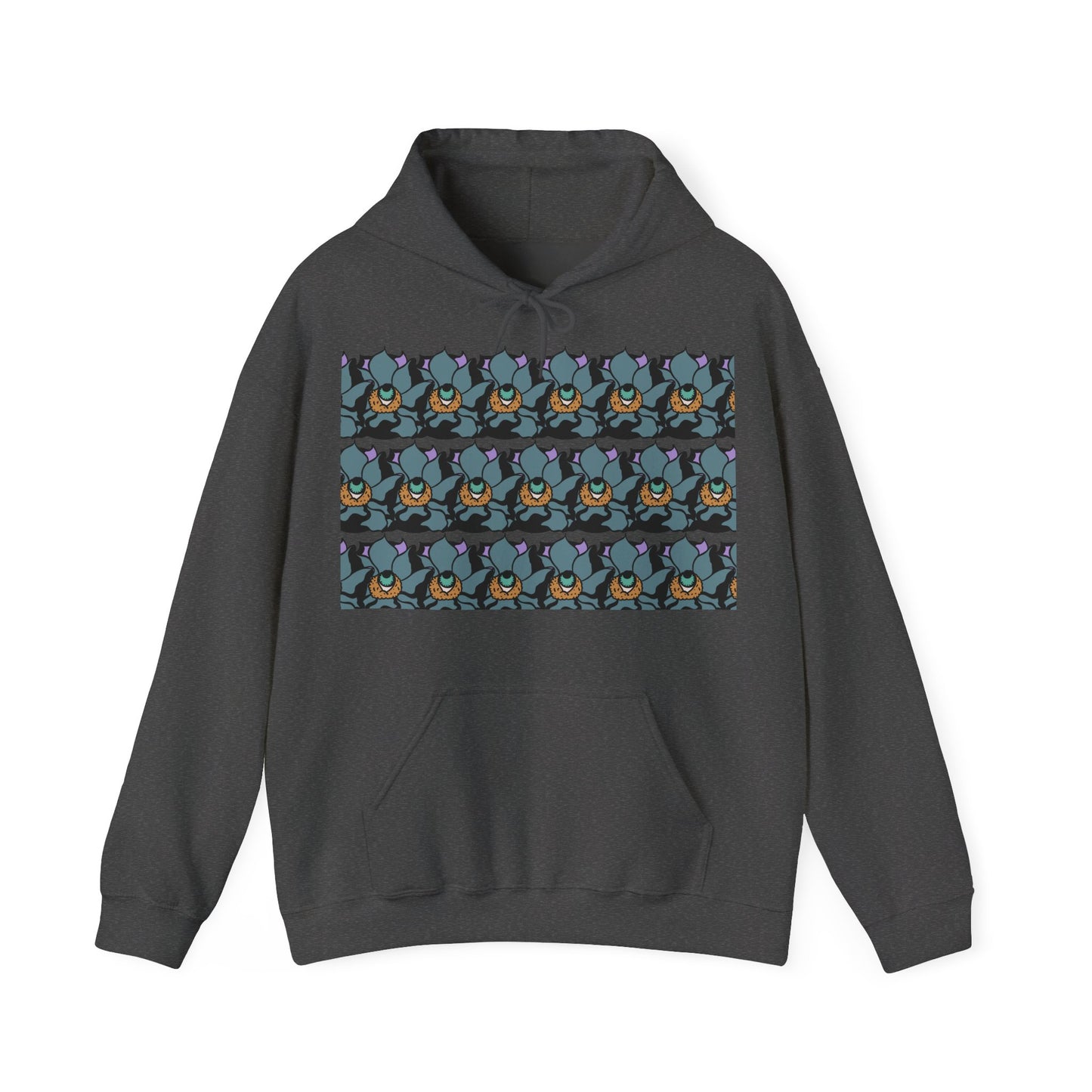 LLd warmth | Colorful Floral Graphic Hoodie