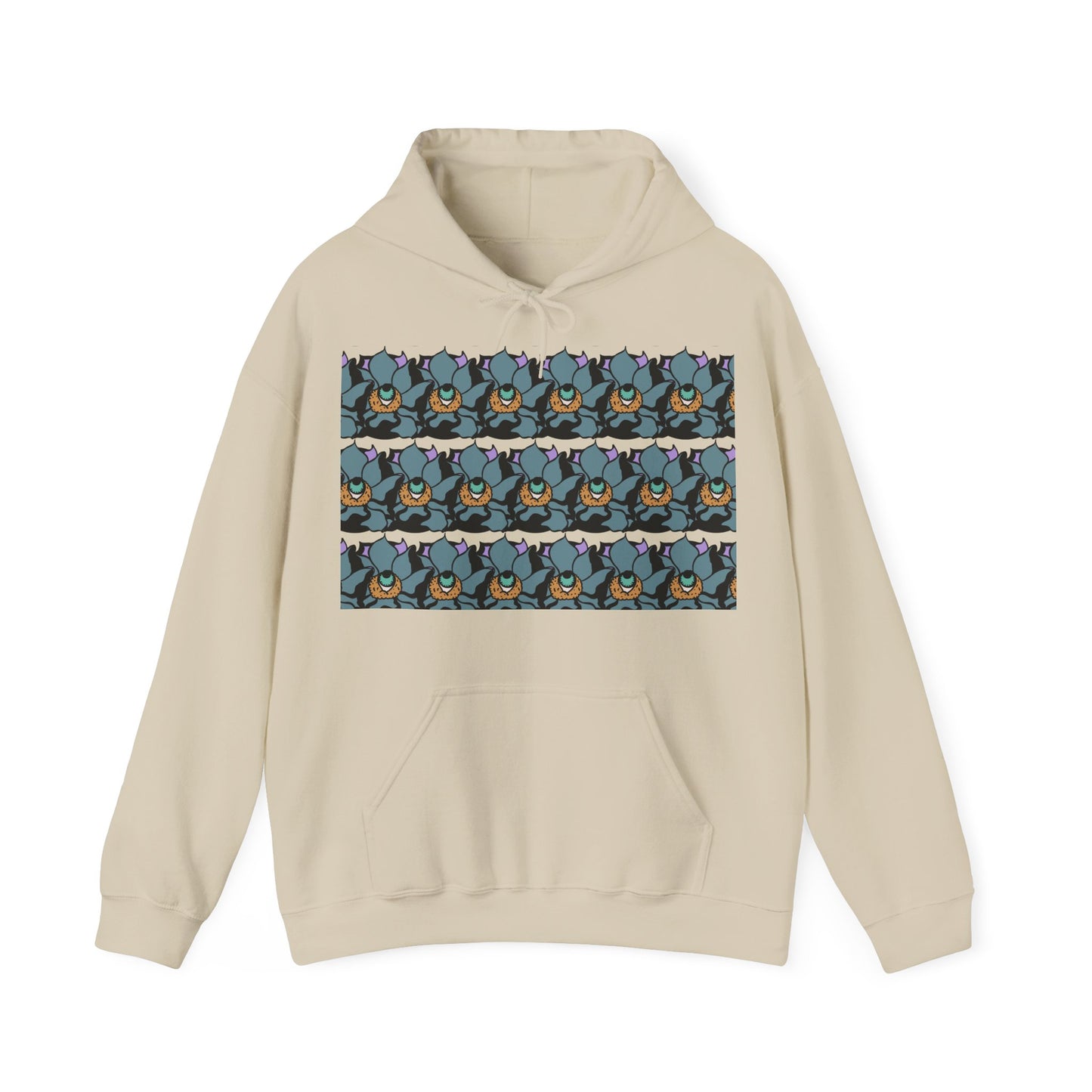 LLd warmth | Colorful Floral Graphic Hoodie