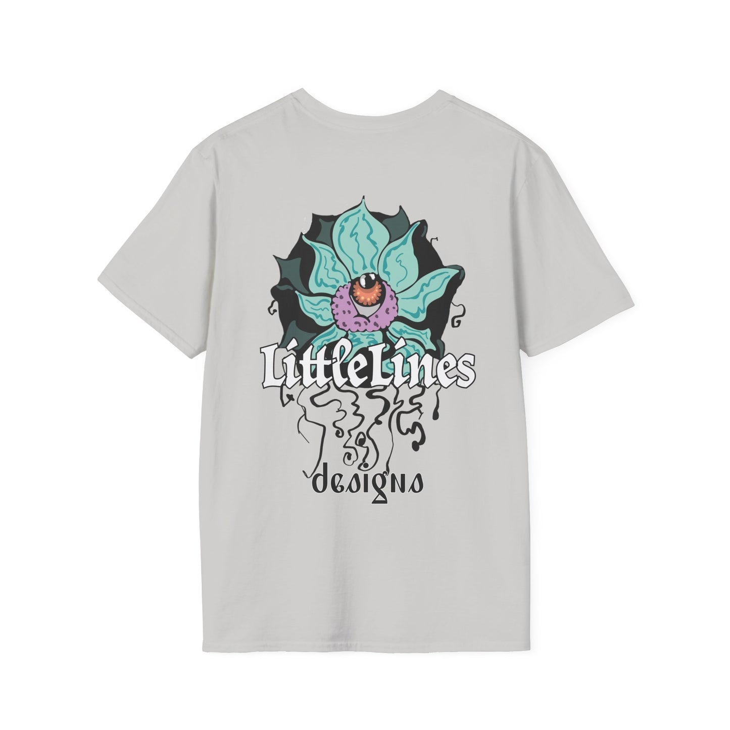 | LLd | Lotus Flower Graphic softstyle tee