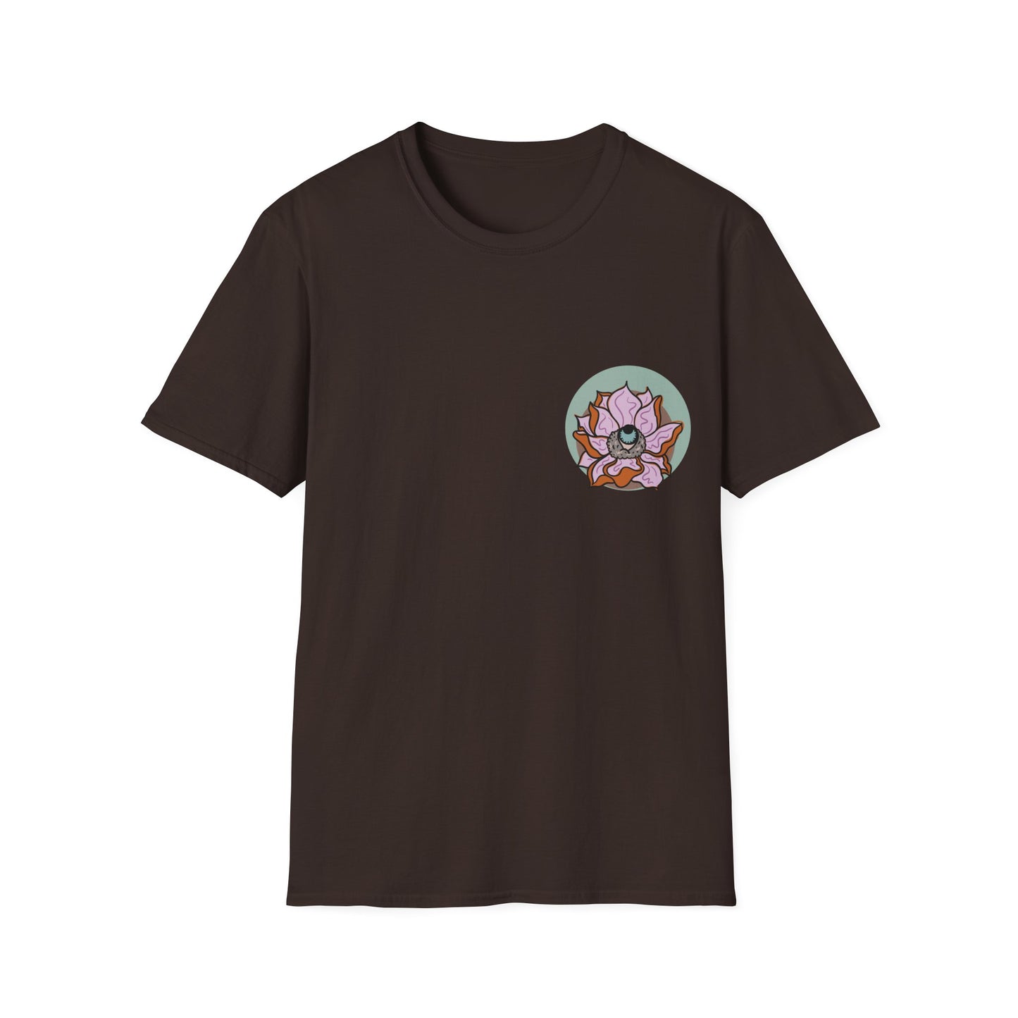 | LittleLinesdesigns | Lotus Flower Graphic softstyle tee