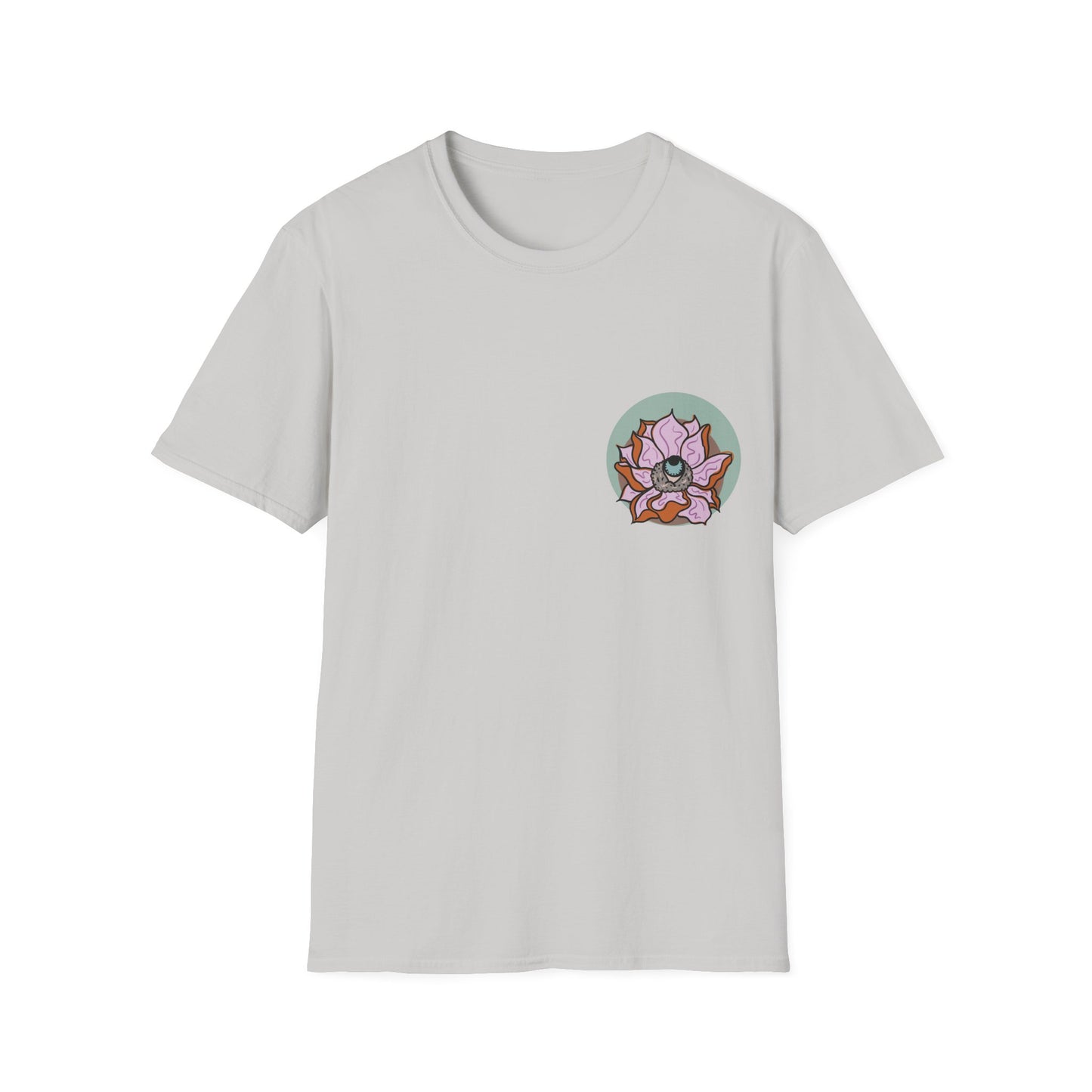 | LittleLinesdesigns | Lotus Flower Graphic softstyle tee