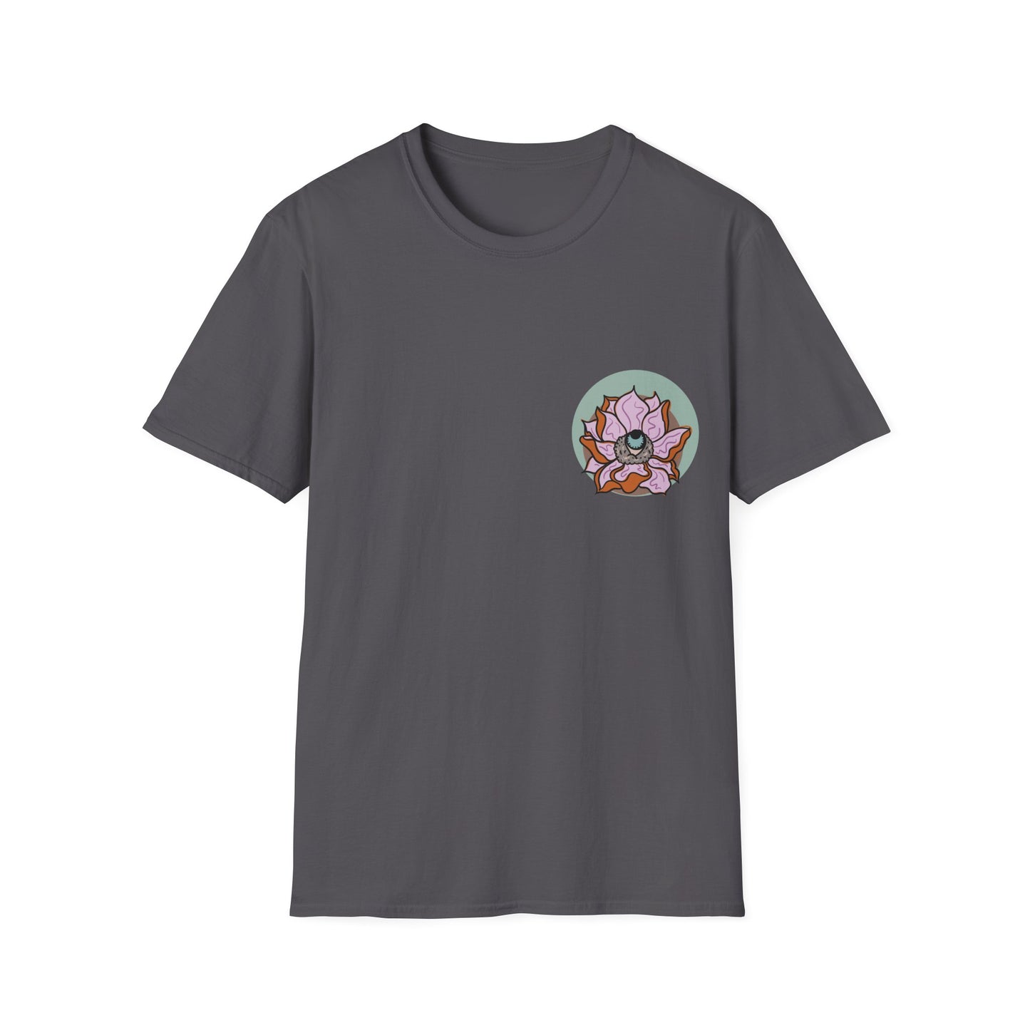 | LittleLinesdesigns | Lotus Flower Graphic softstyle tee