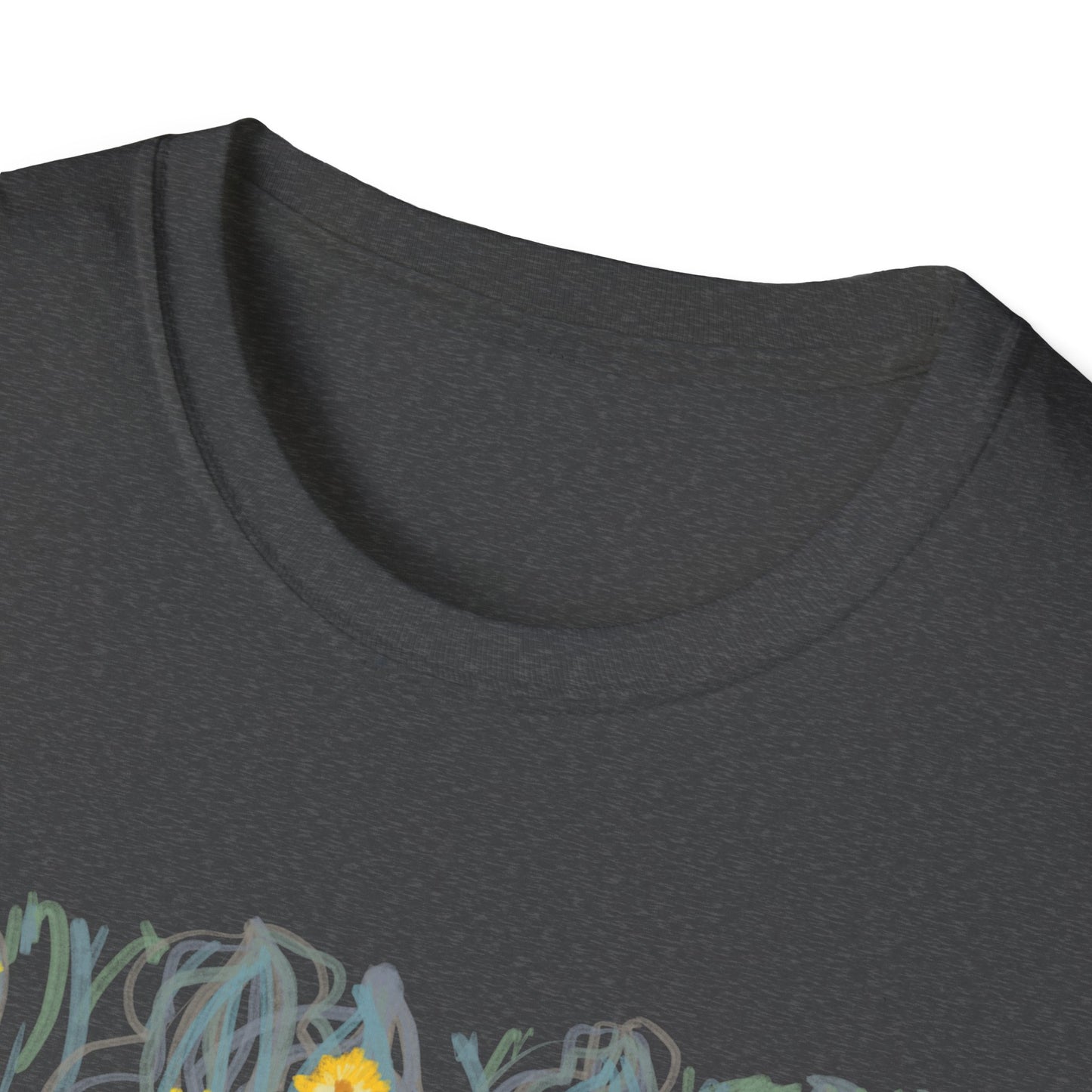 Hand drawn flower seagrasses T-shirt | "Surrounds" Floral Landscape collection | LittleLinesdesigns