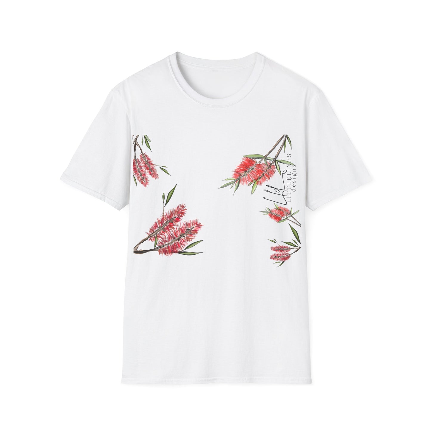 | Australian bottlebrush | "Surrounds" Floral Landscape collection | LittleLinesdesigns