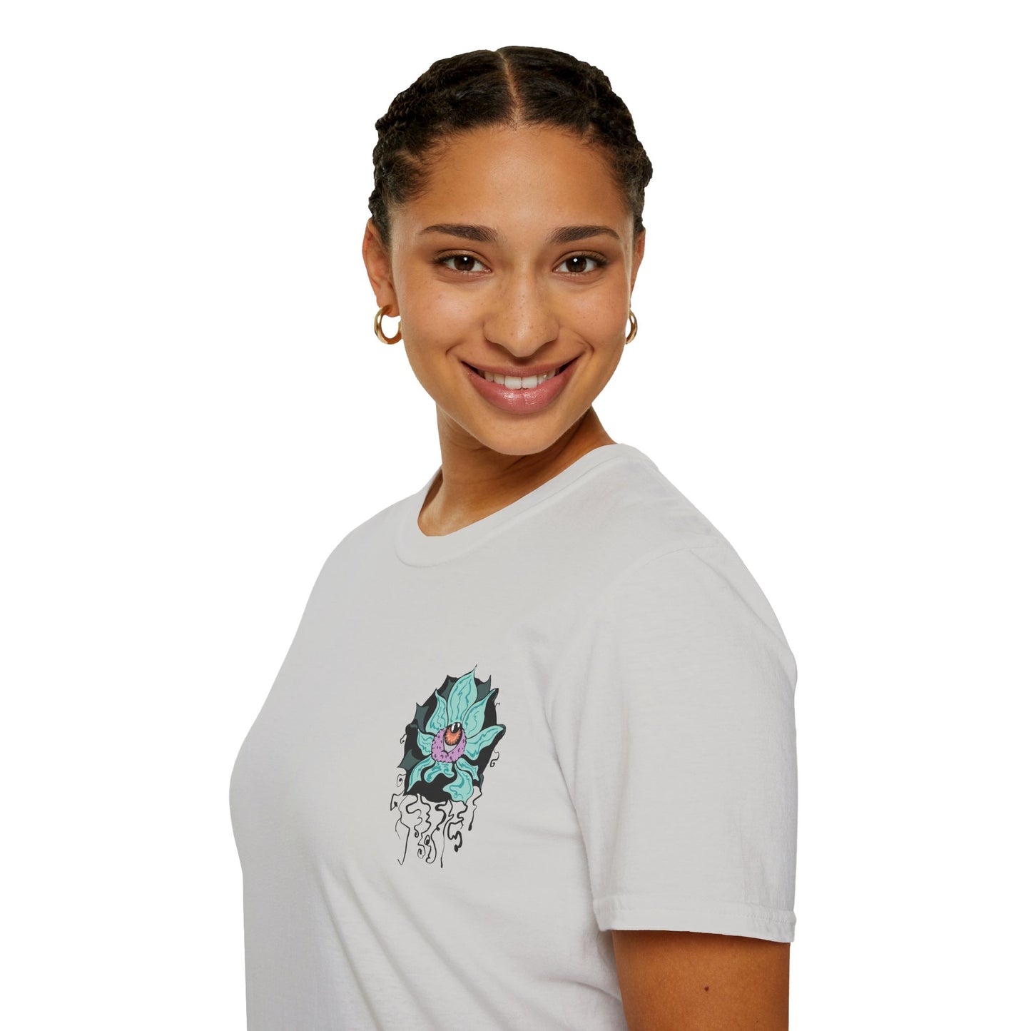 | LLd | Lotus Flower Graphic softstyle tee