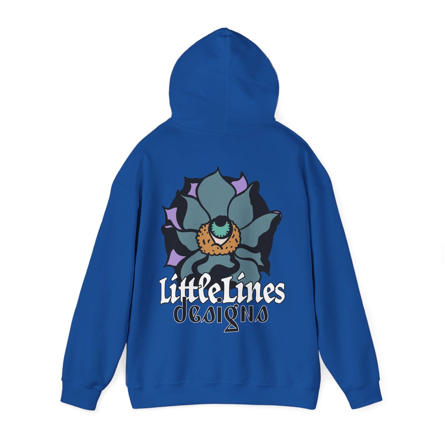 LittleLinesdesigns warmth | Colorful Floral Graphic Hoodie