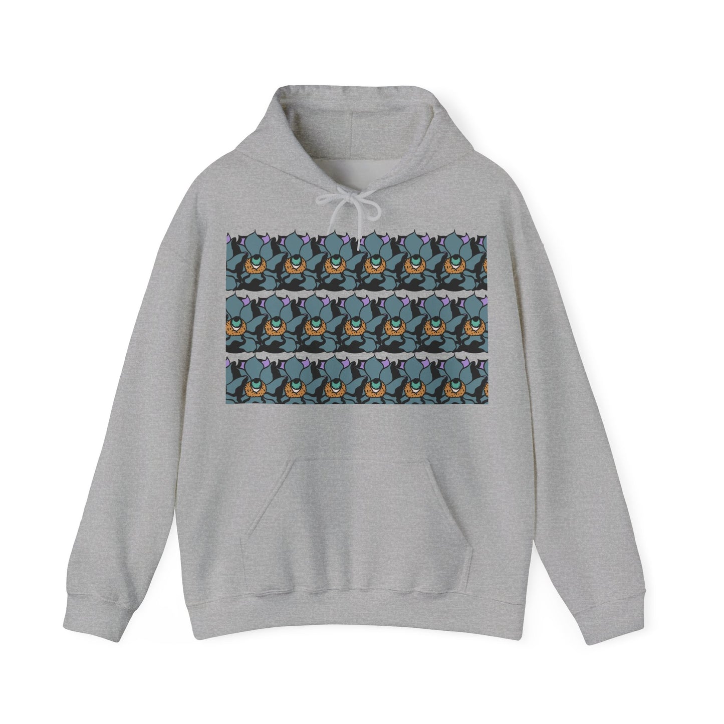 LLd warmth | Colorful Floral Graphic Hoodie
