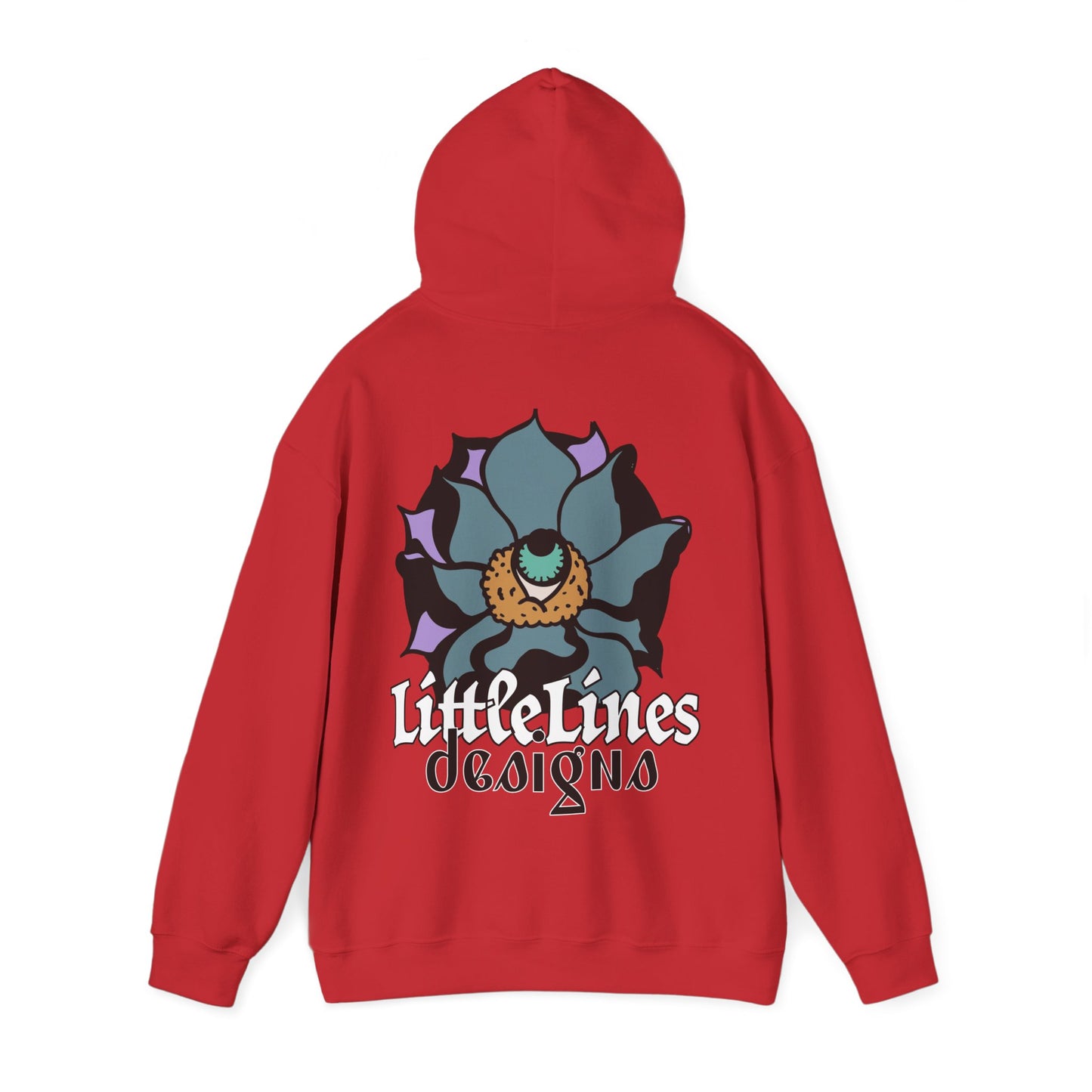 LittleLinesdesigns warmth | Colorful Floral Graphic Hoodie