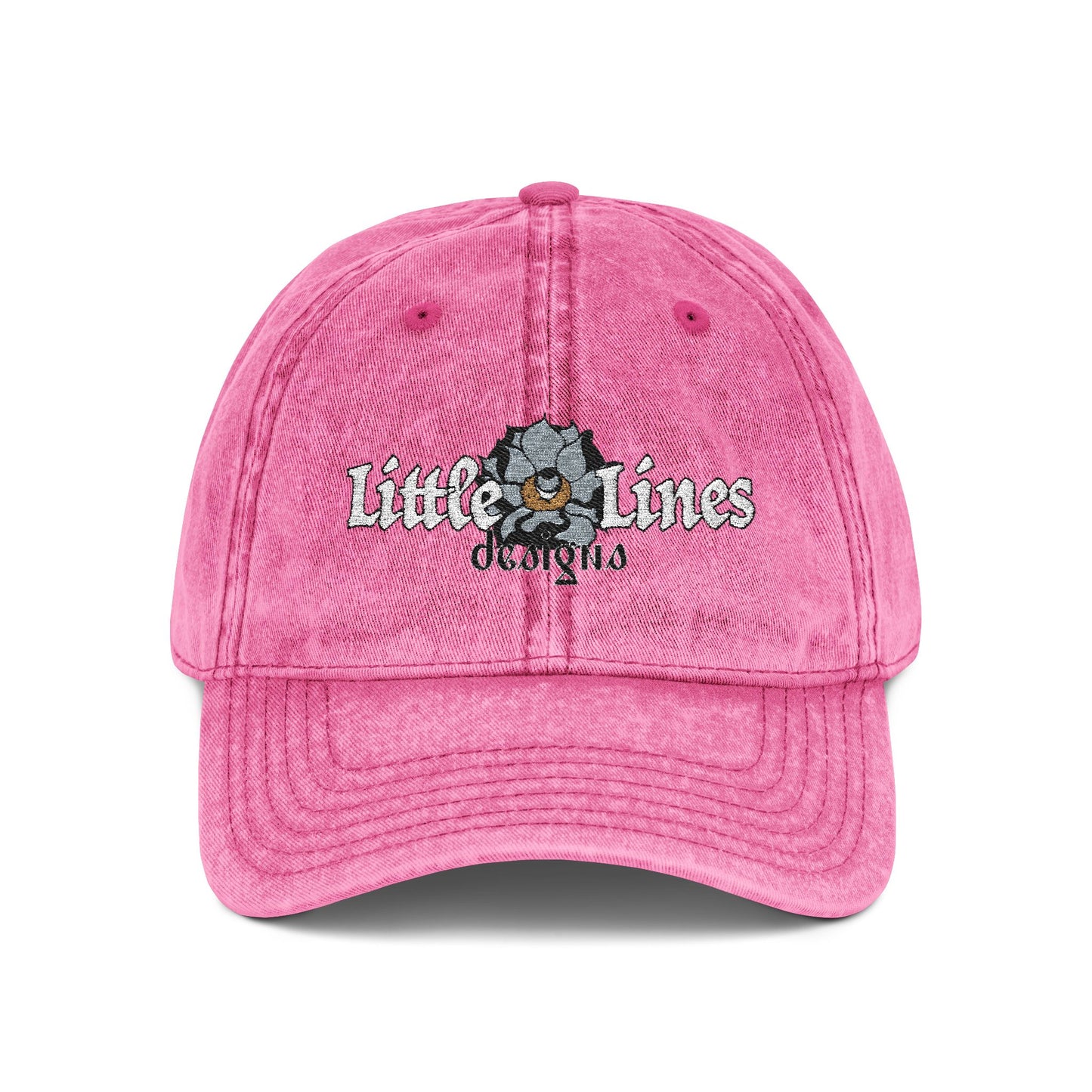 LittleLinesdesigns Embroidery Cap.