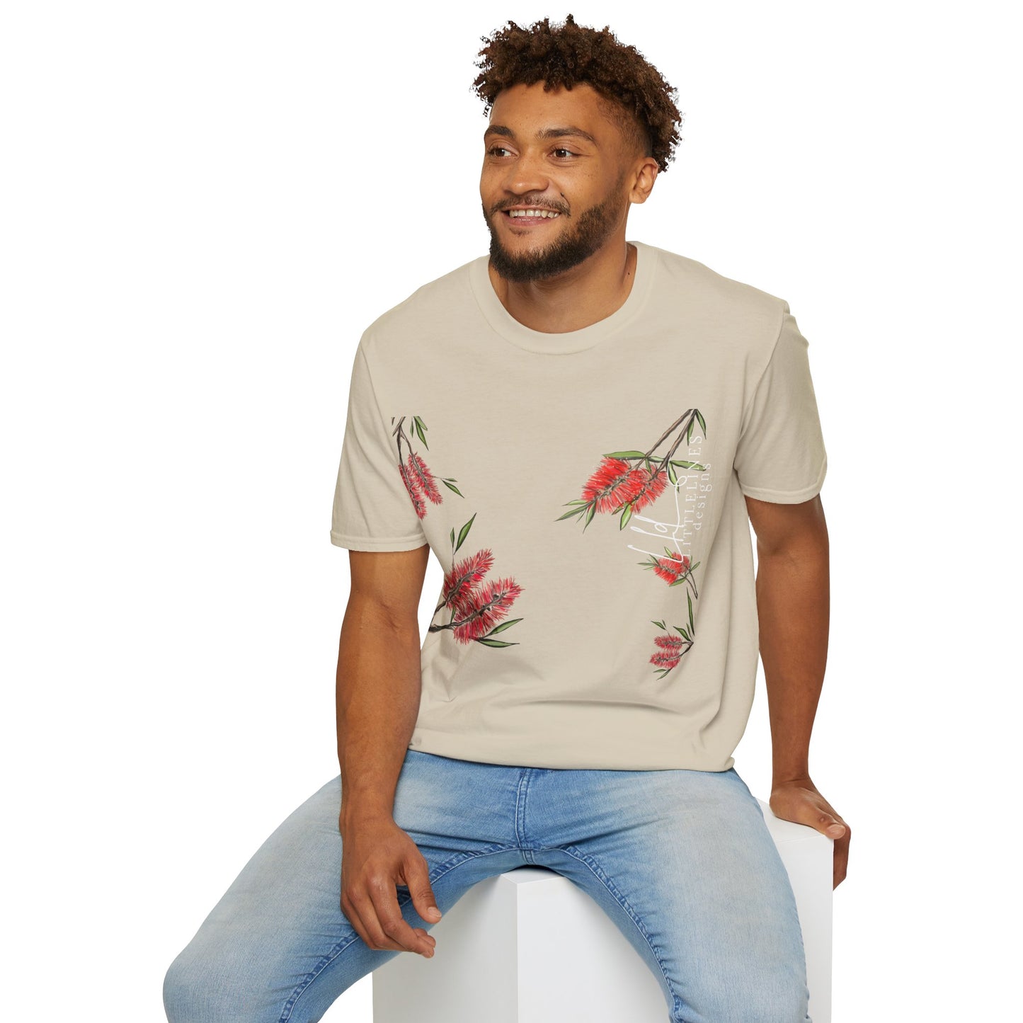 | Australian bottlebrush | "Surrounds" Floral Landscape collection | LittleLinesdesigns