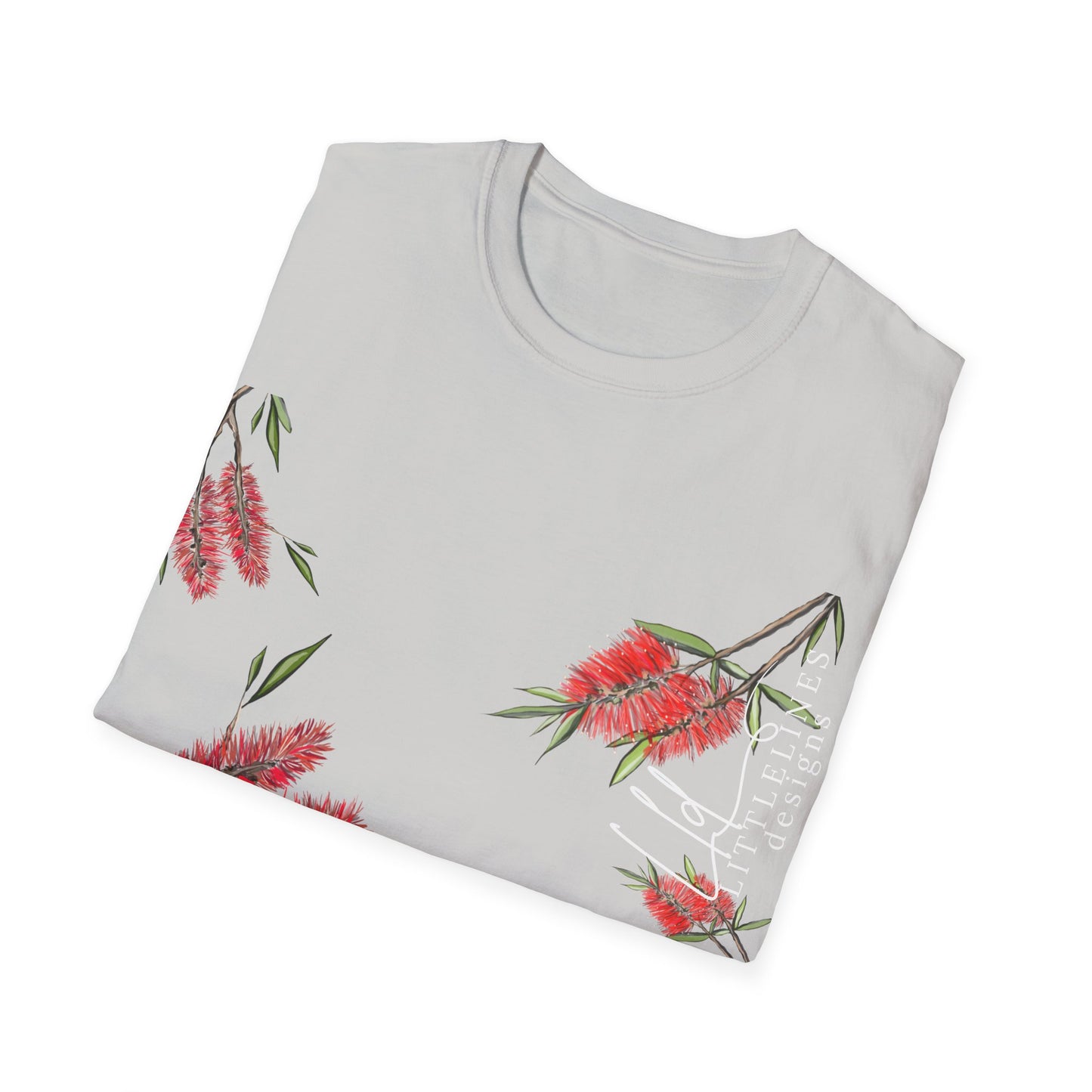 | Australian bottlebrush | "Surrounds" Floral Landscape collection | LittleLinesdesigns