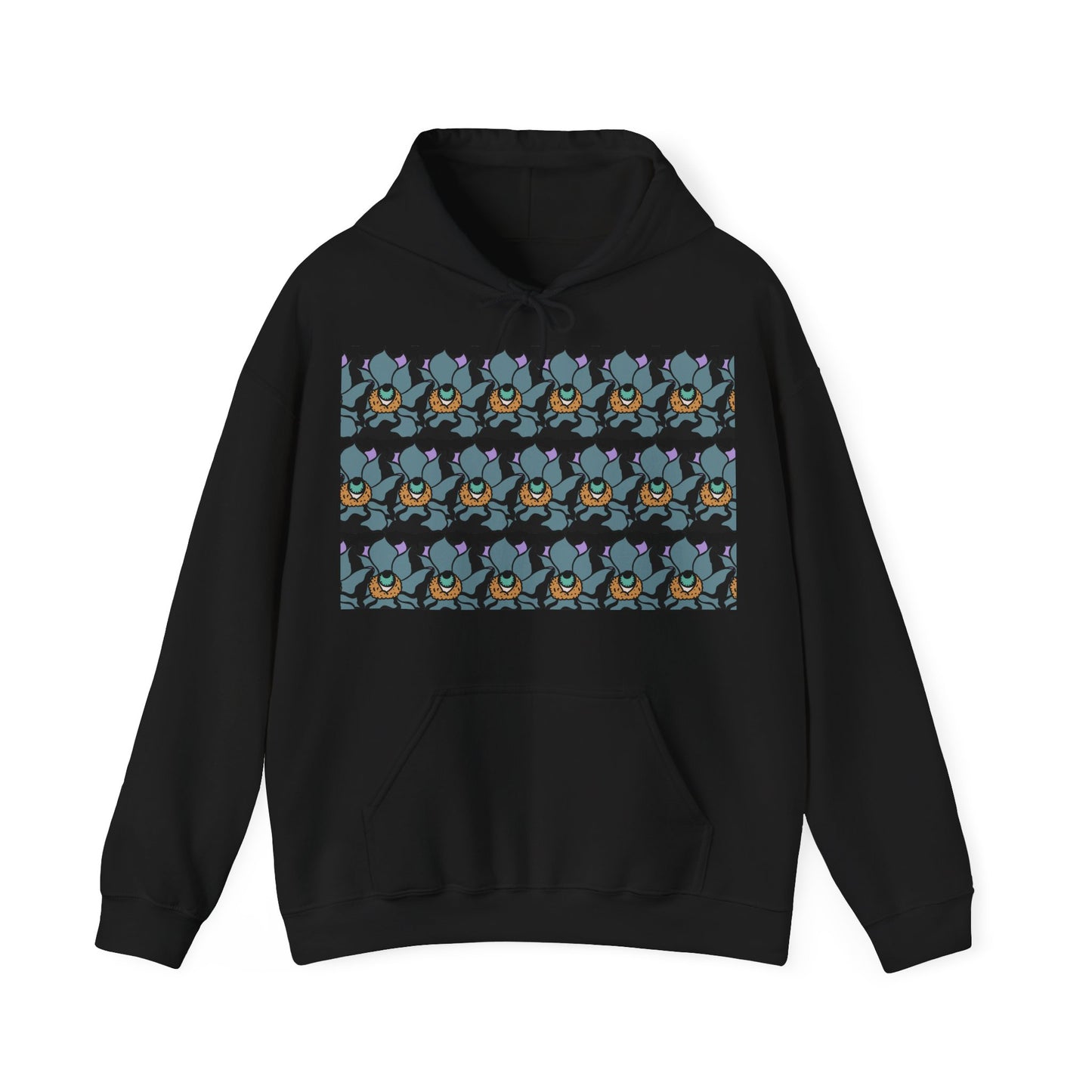 LLd warmth | Colorful Floral Graphic Hoodie