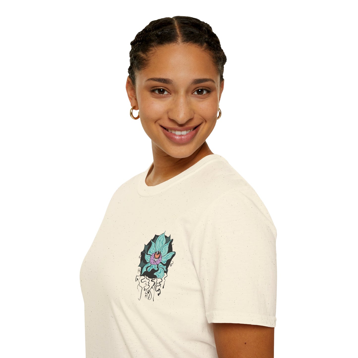 | LLd | Lotus Flower Graphic softstyle tee