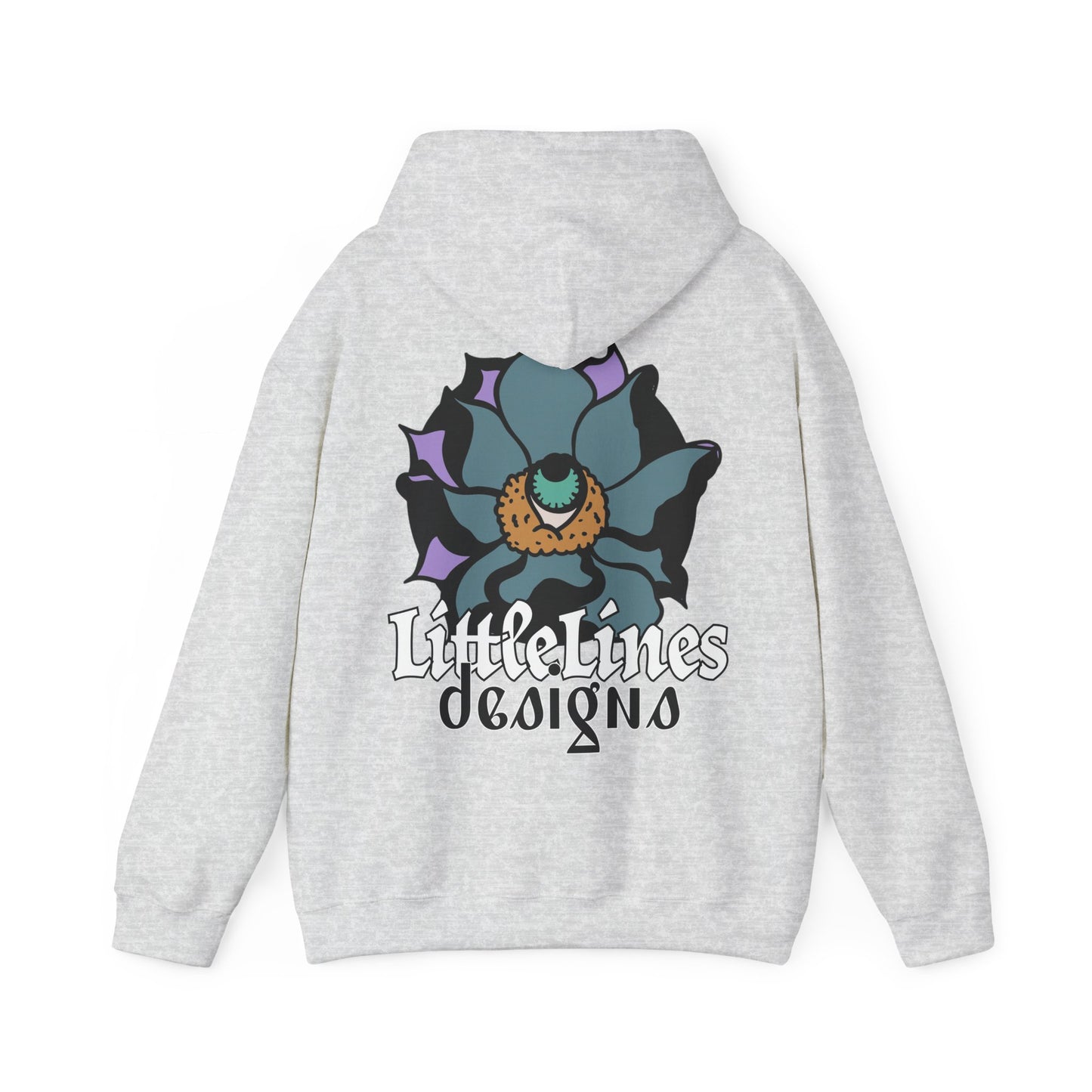 LittleLinesdesigns warmth | Colorful Floral Graphic Hoodie