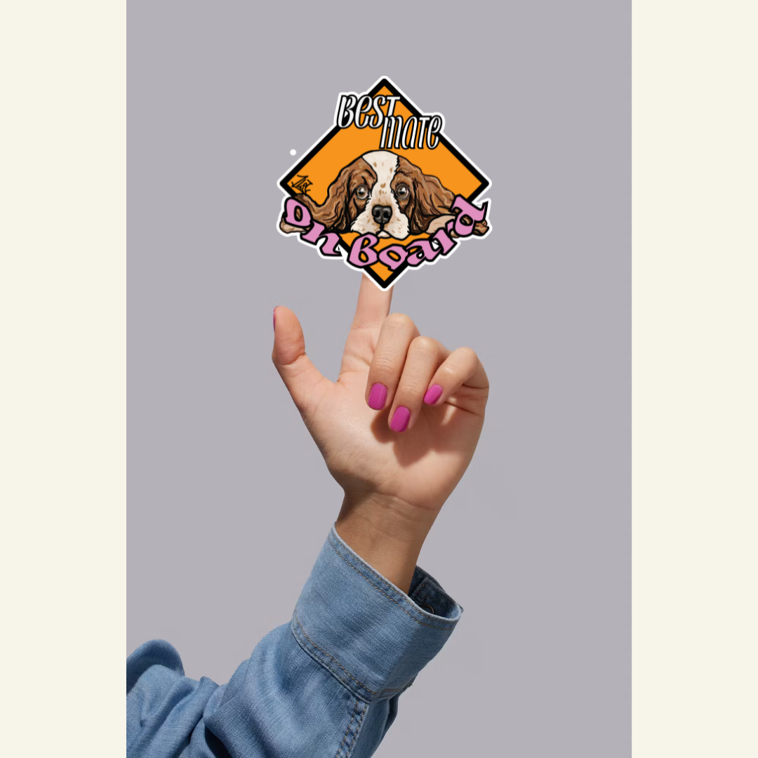 Best Mate Stickers - Cav